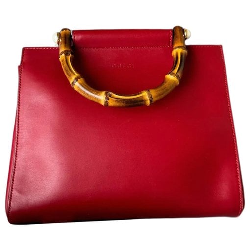 Nymphaea leather crossbody bag