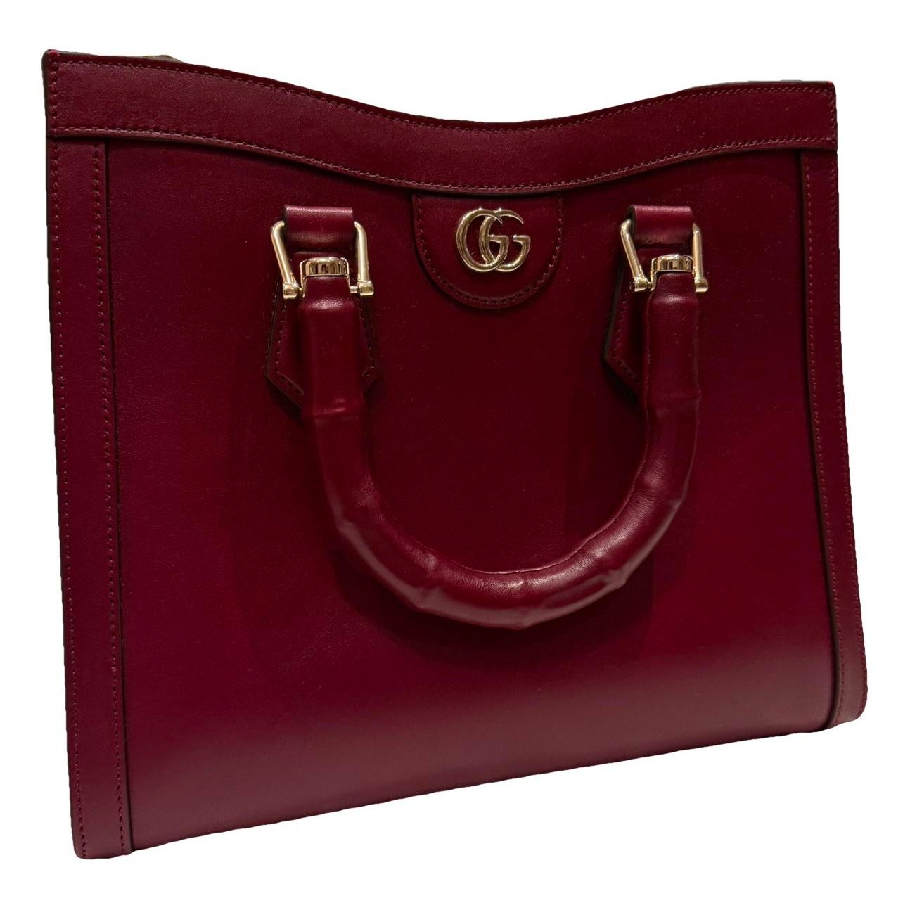 Diana Bamboo leather tote