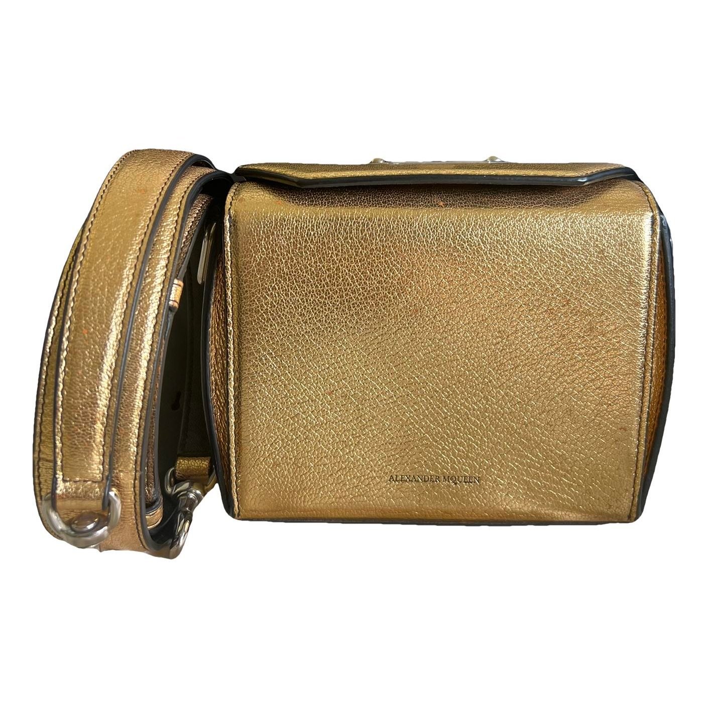 Alexander McQueen Box 16 leather handbag