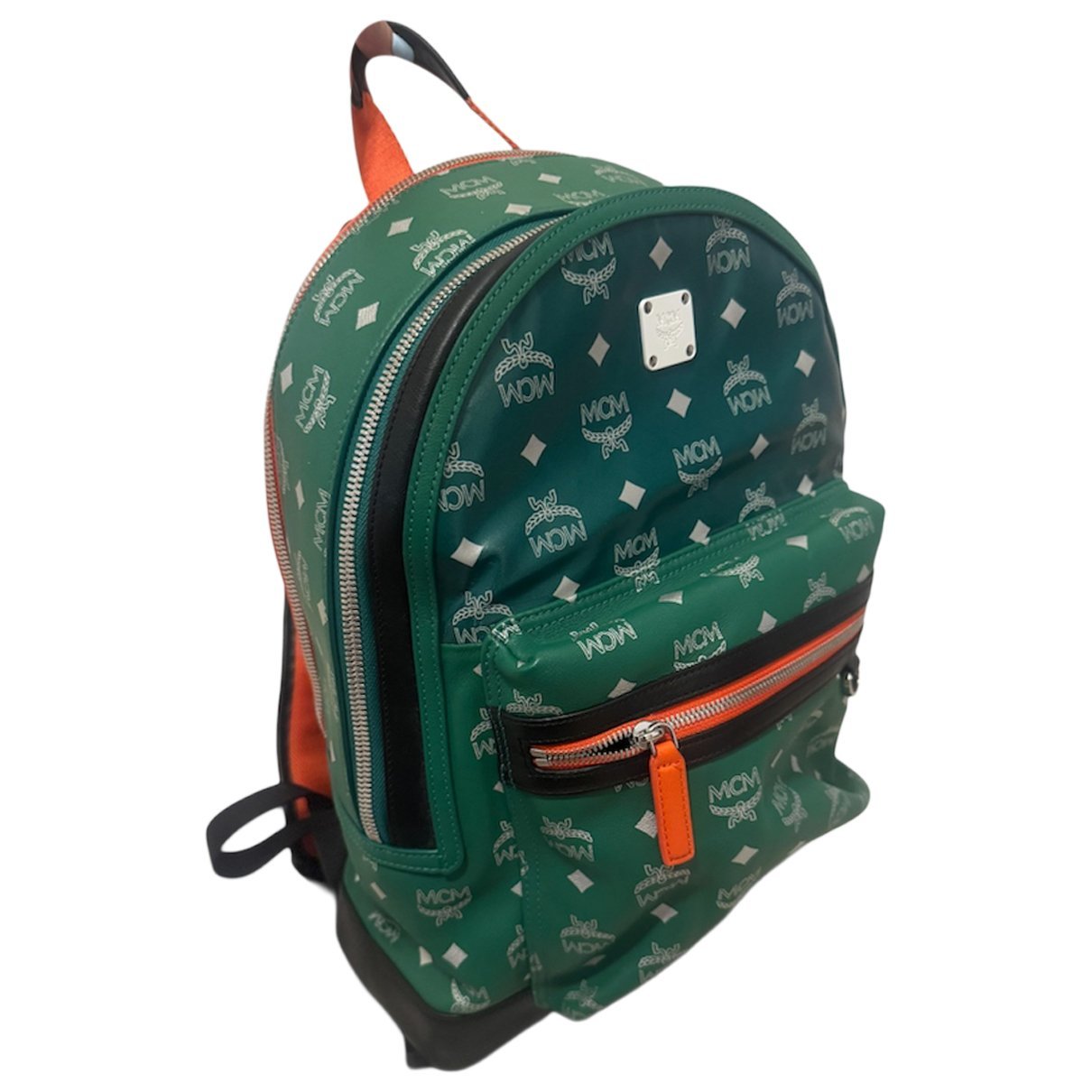 Leather backpack