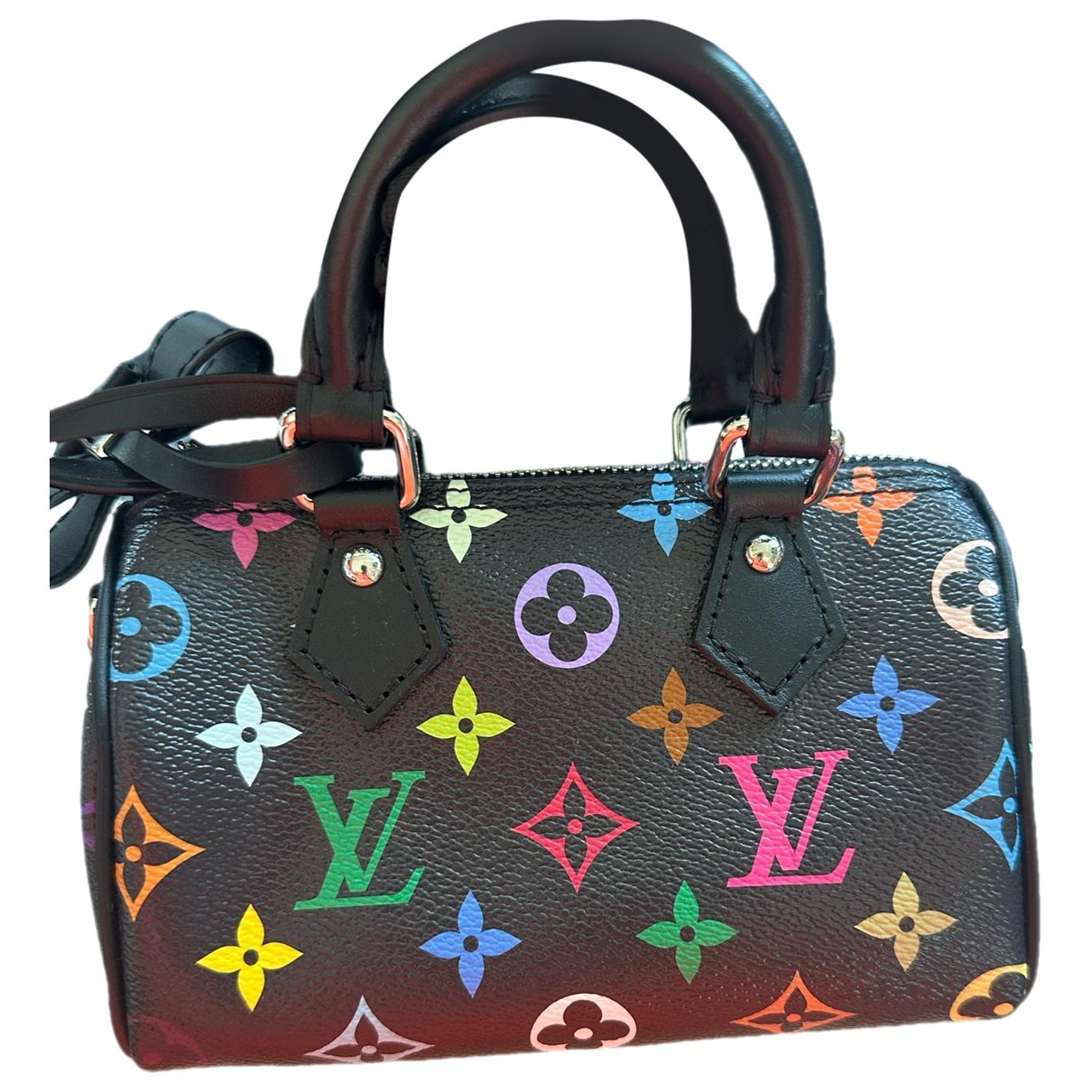 Speedy leather handbag