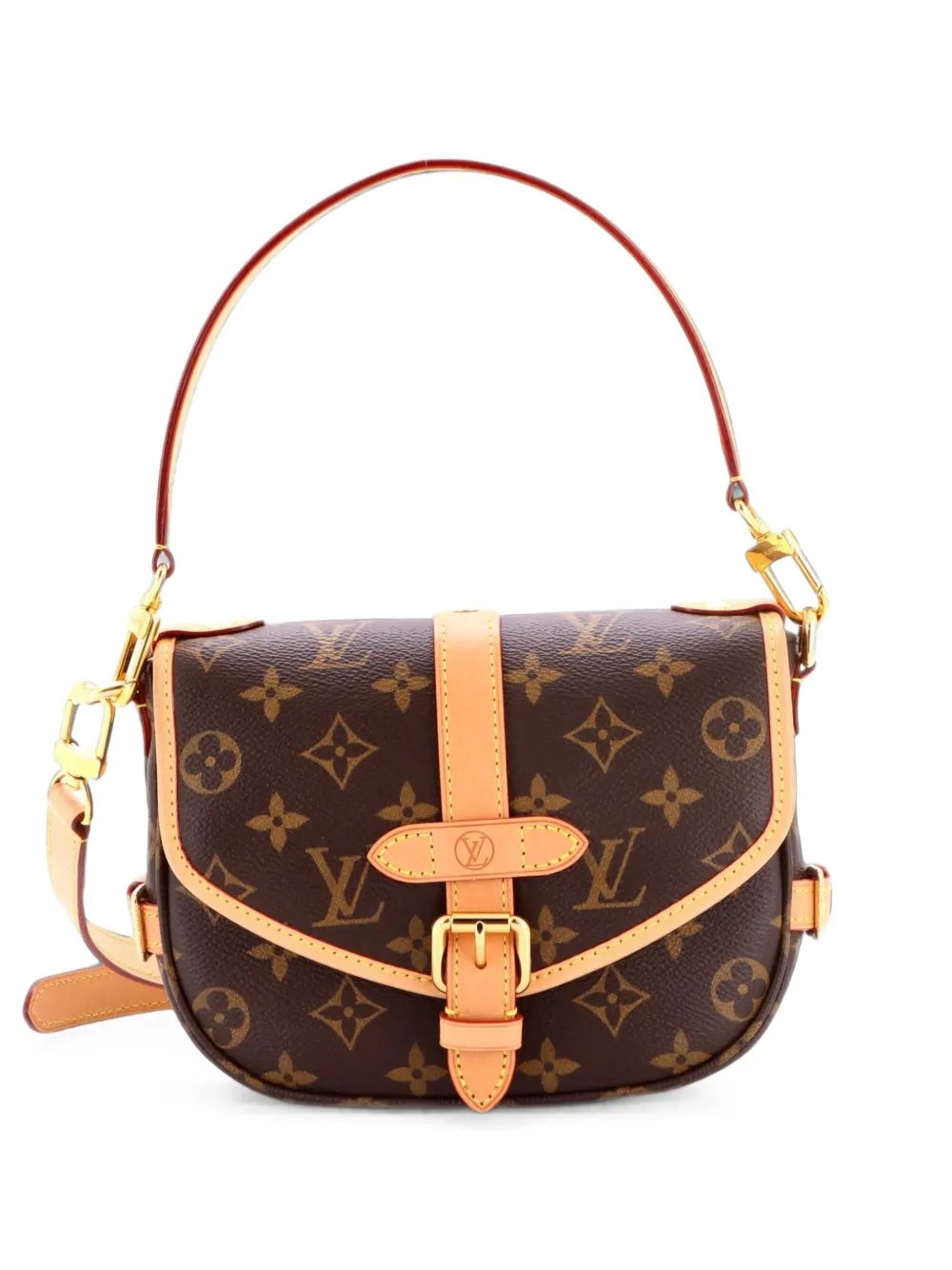 Saumur Handbag Monogram Canvas BB crossbody bag
