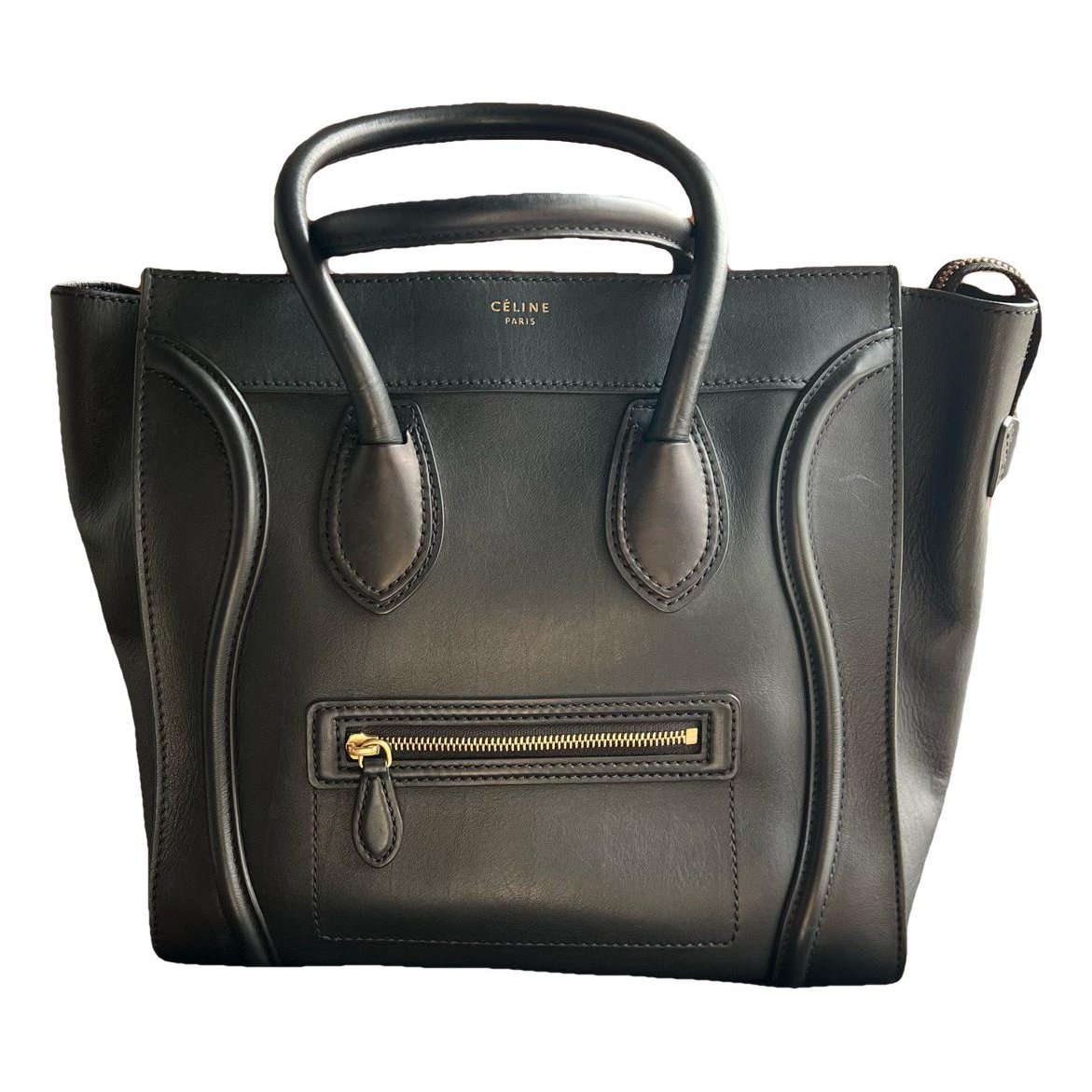 Luggage leather handbag