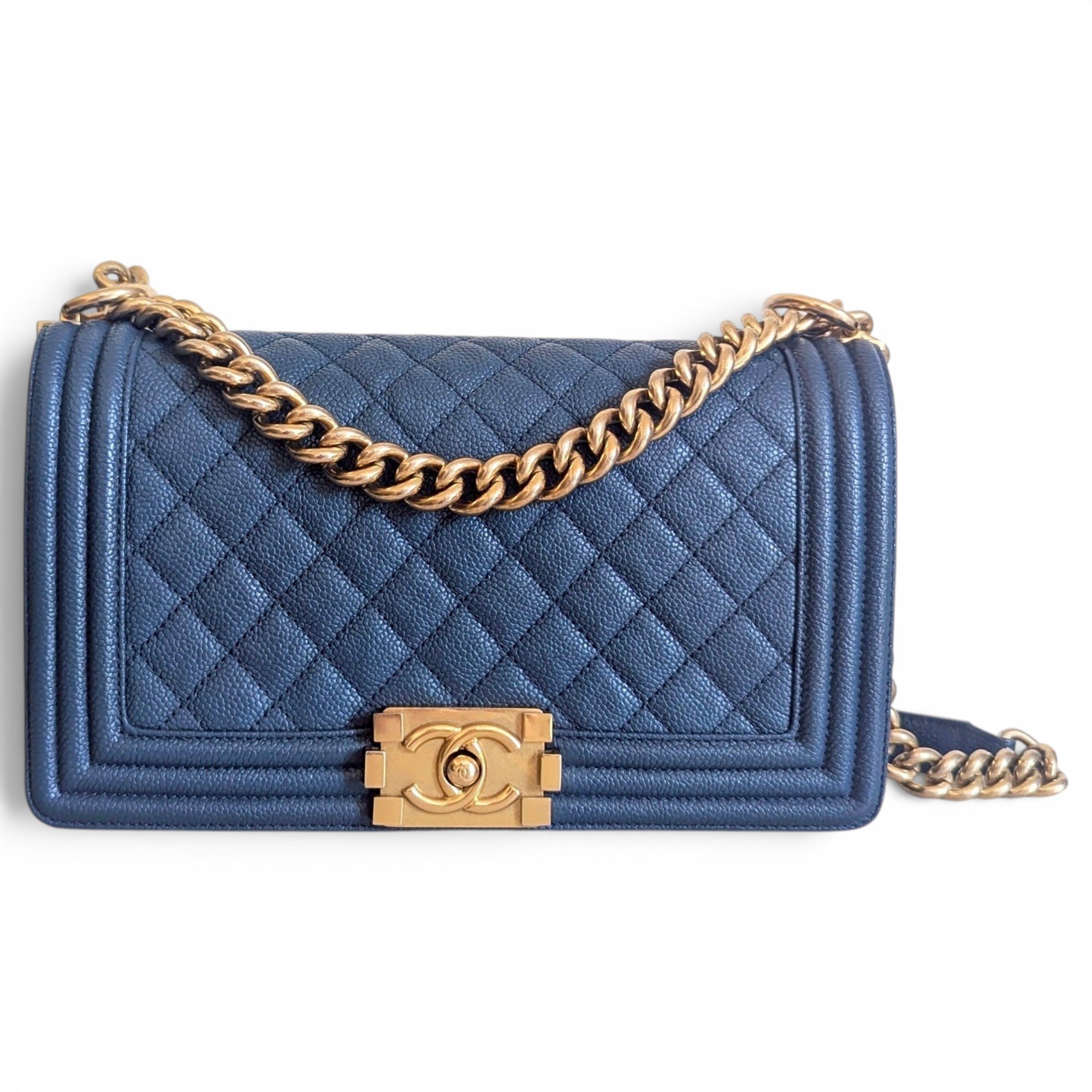 Boy leather handbag