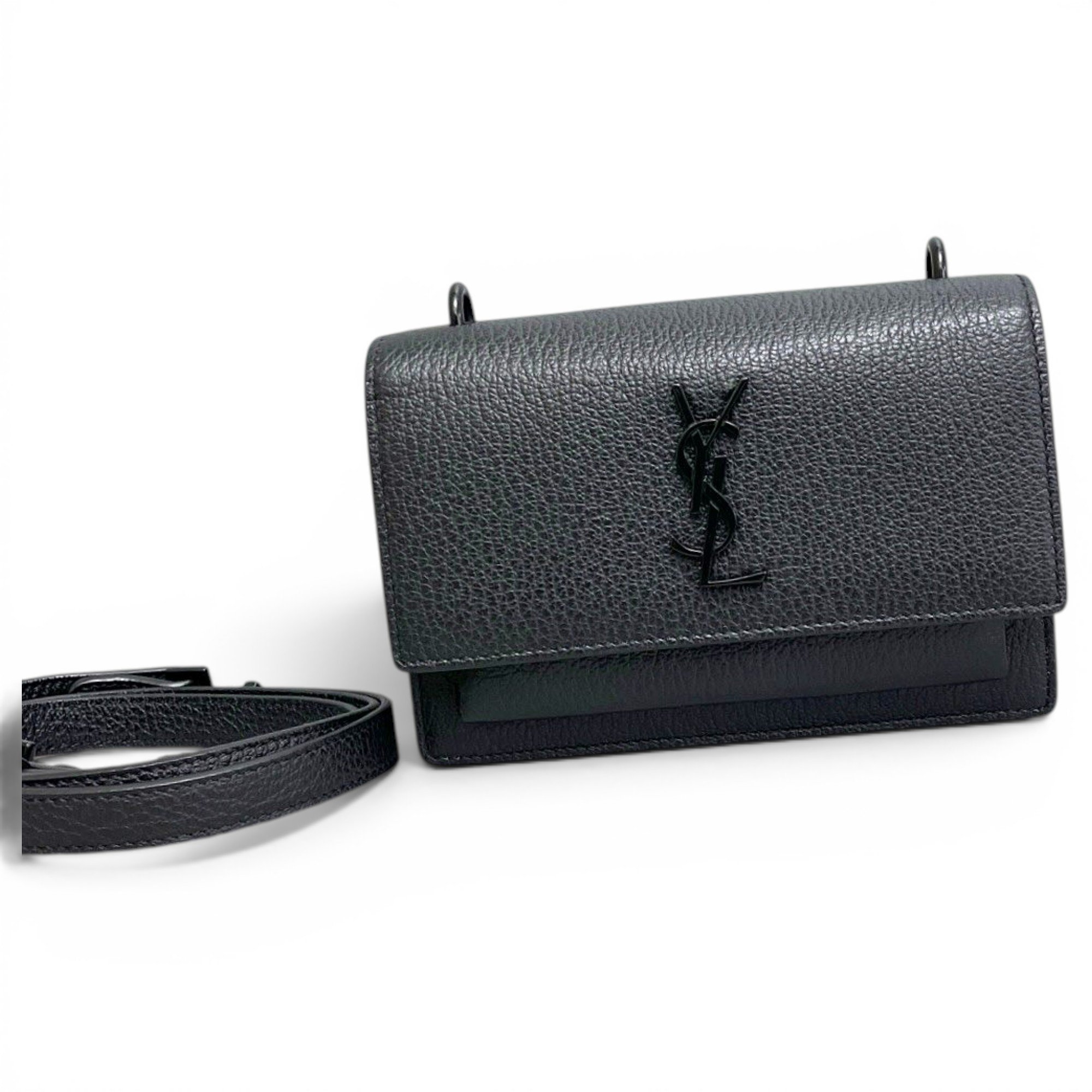 Sunset leather handbag
