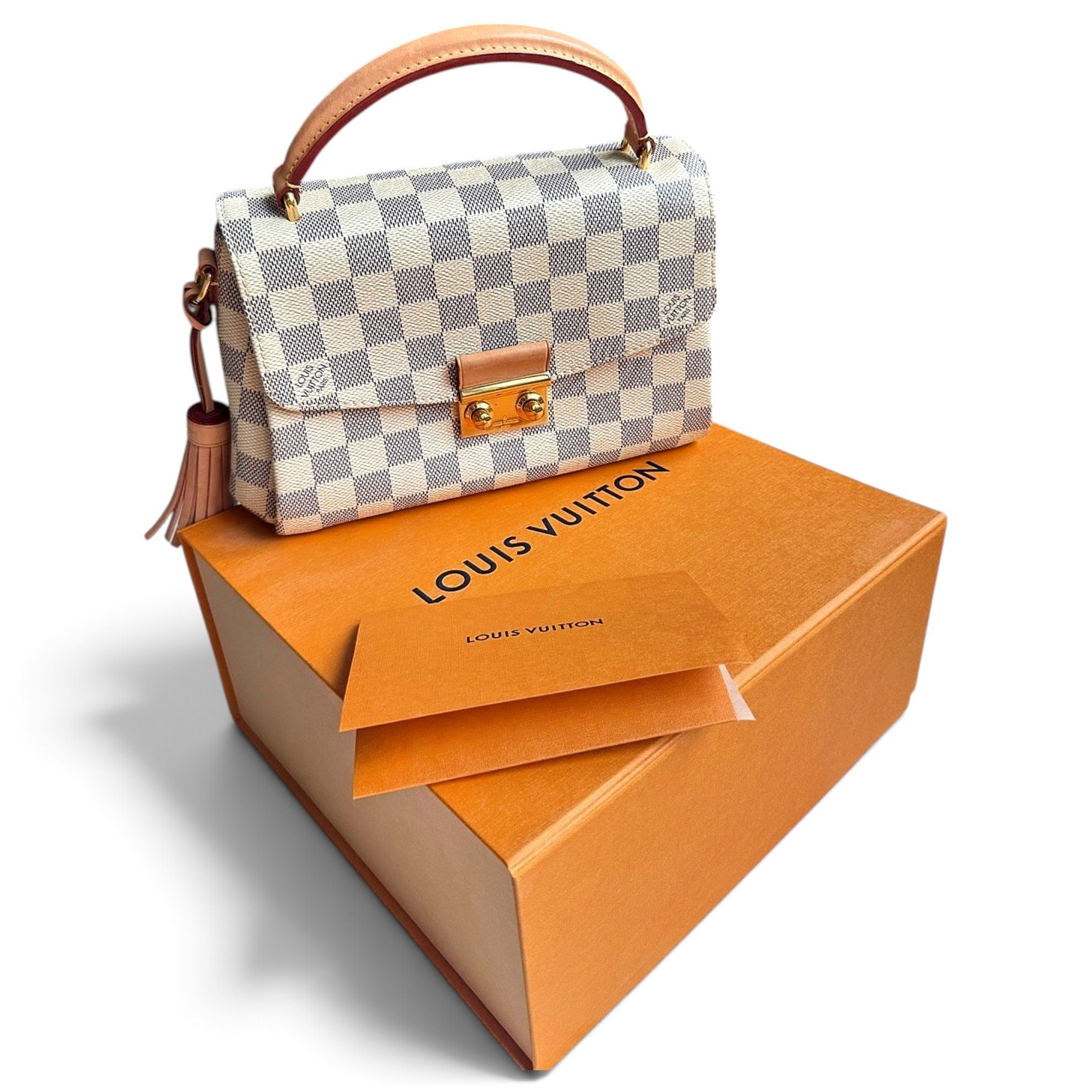 Croisette leather handbag
