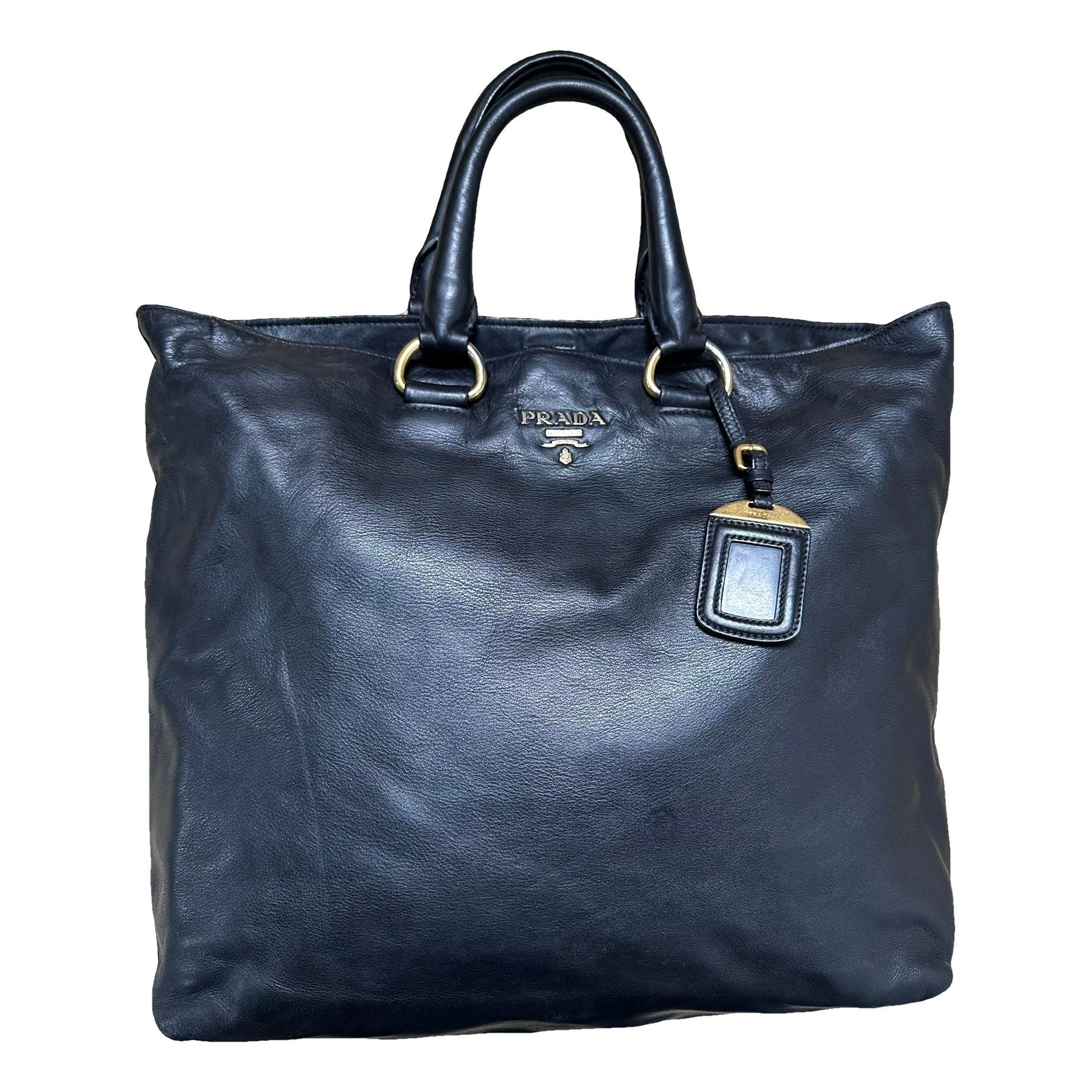 Leather handbag