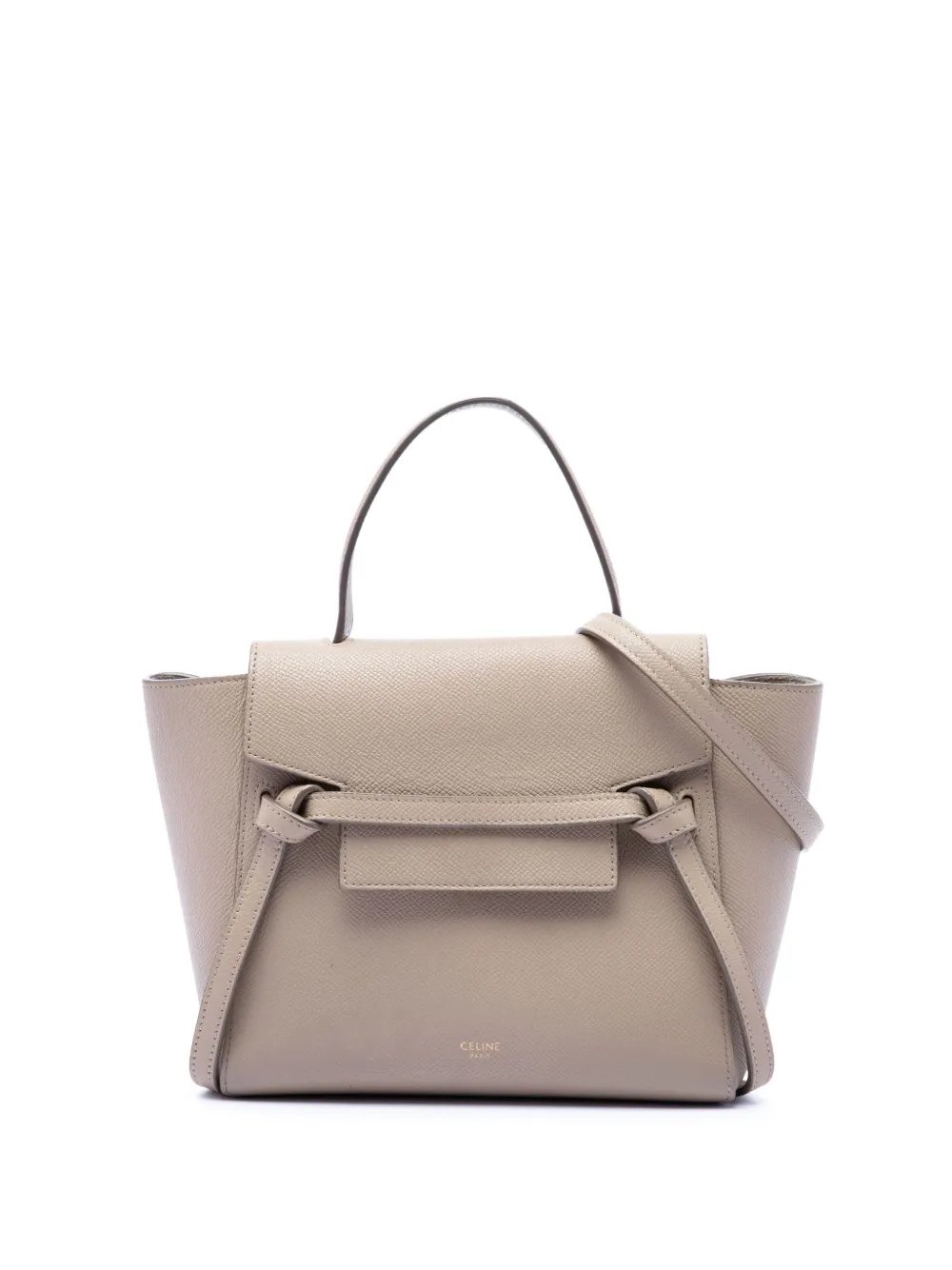 2018-2026 Nano Grained Calfskin Belt Bag satchel