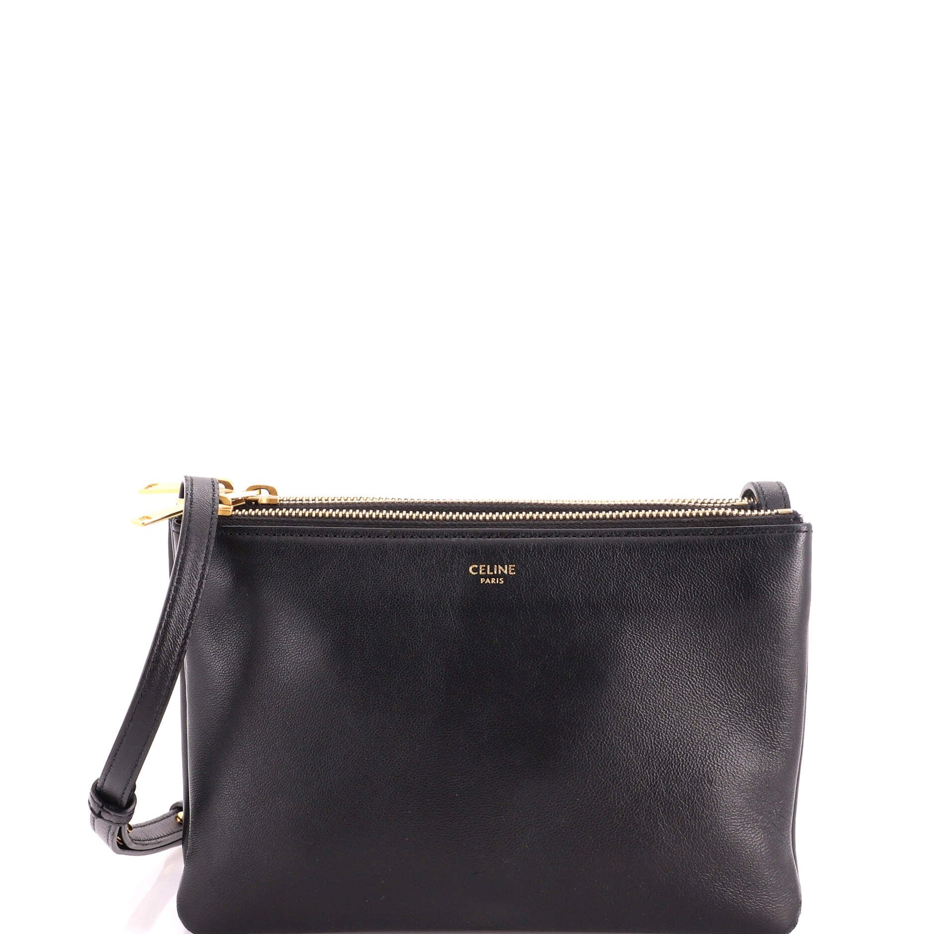 Trio Crossbody Bag Leather Small