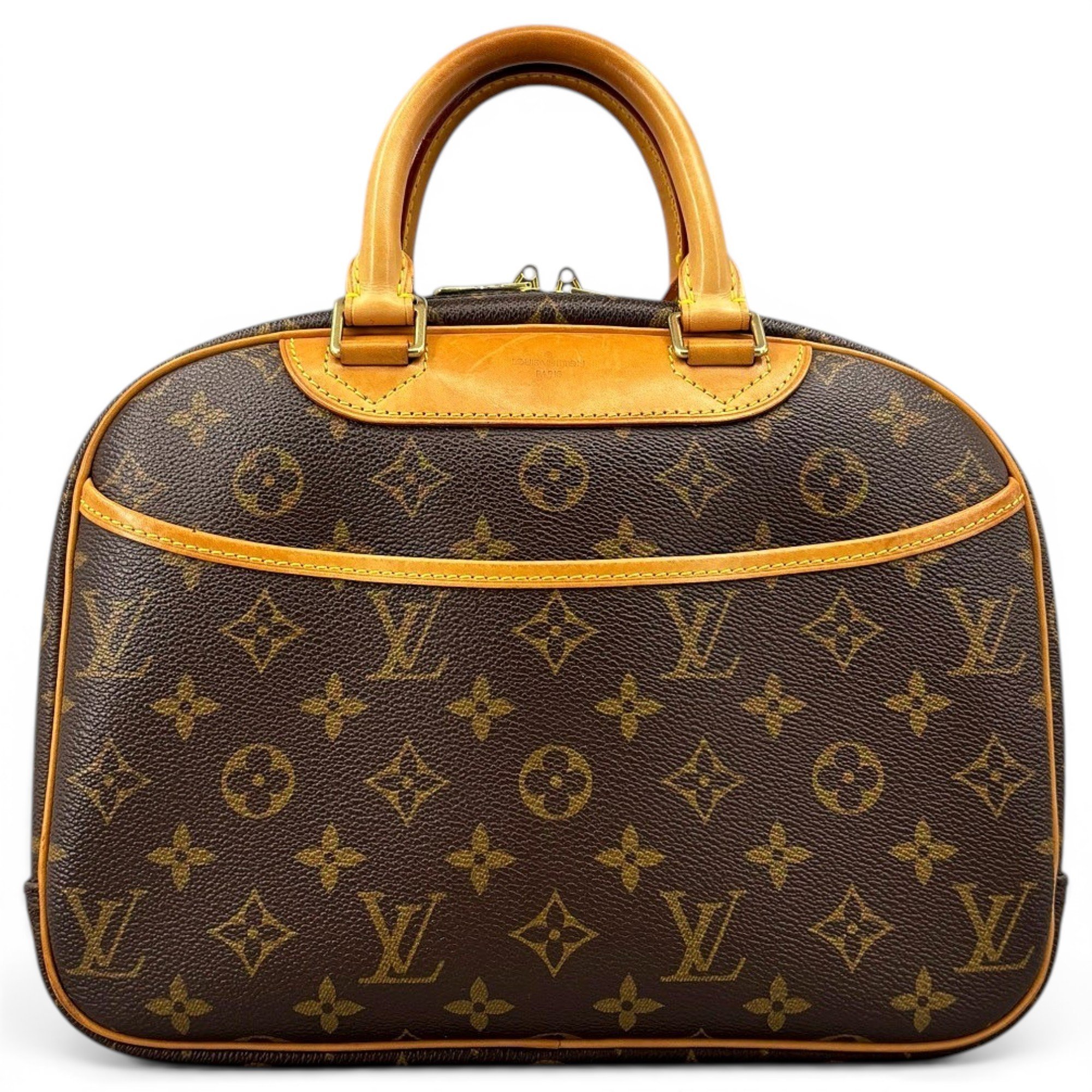 Deauville leather handbag