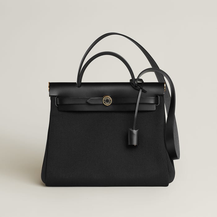 Noir Herbag Zip 31 Laque Bag