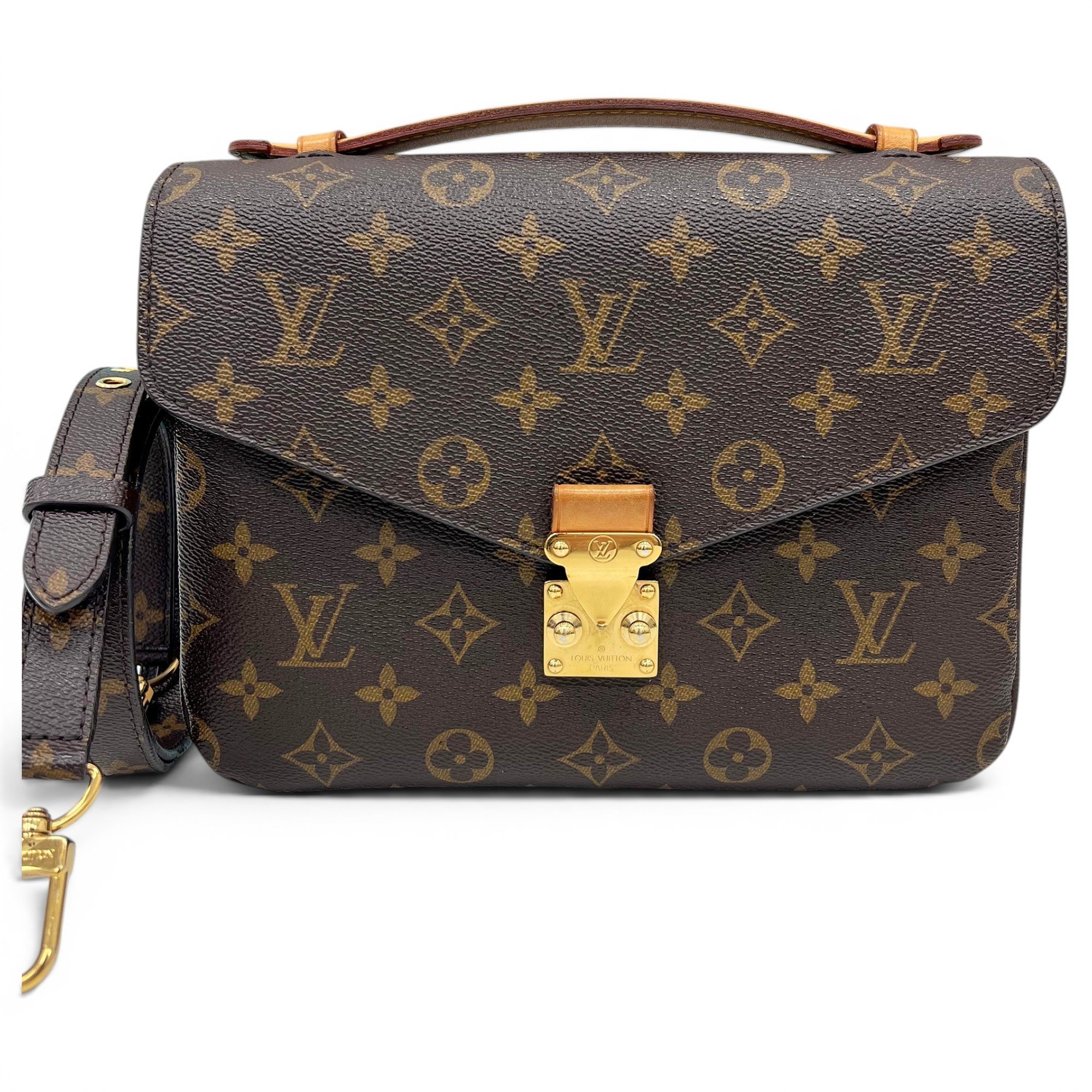 Metis leather crossbody bag