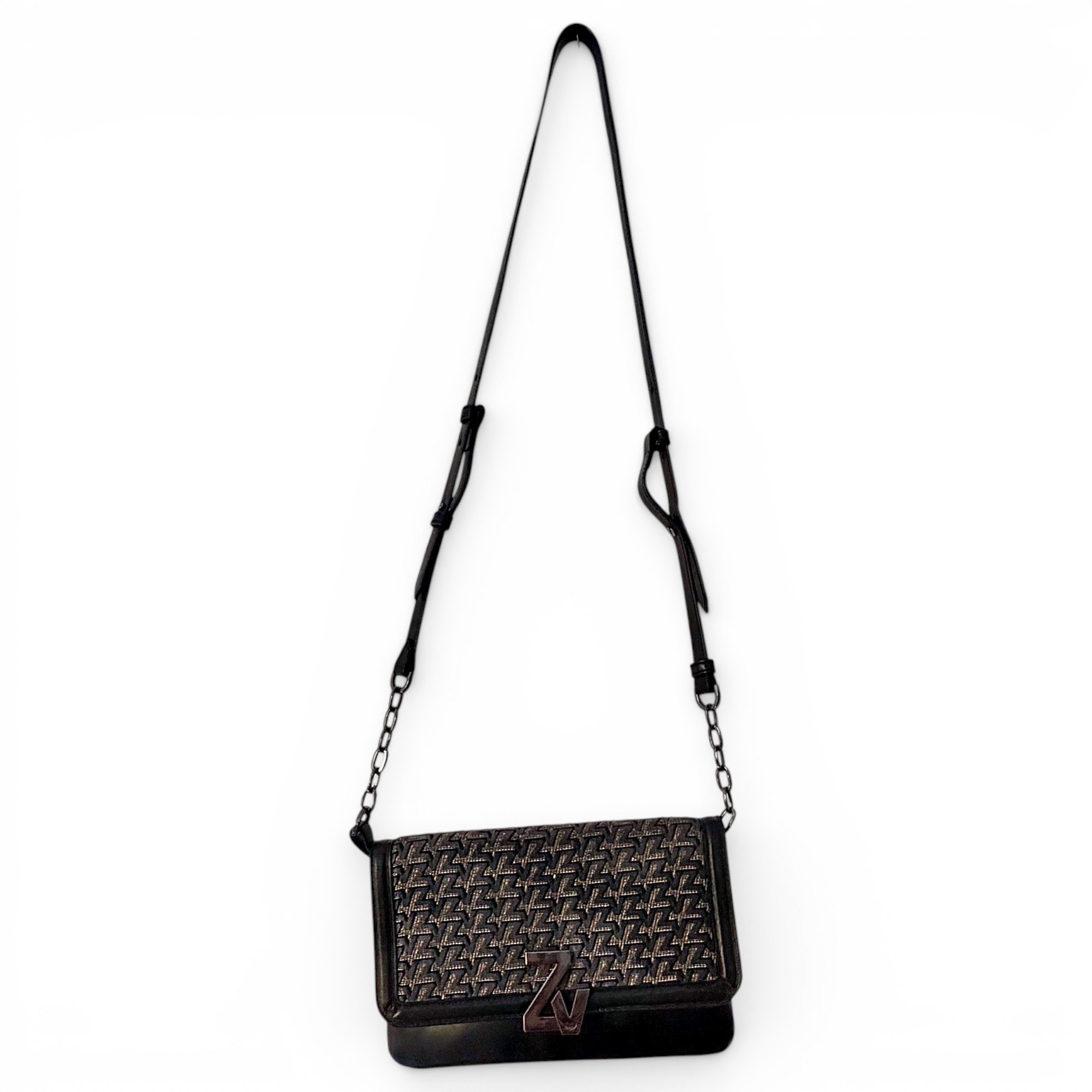 Leather crossbody bag