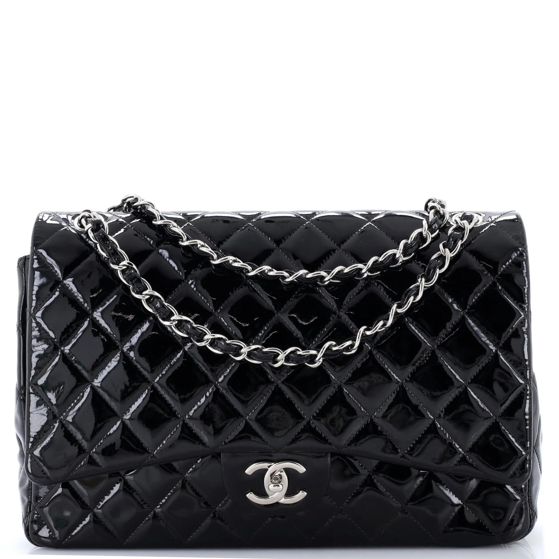 Timeless/Classique patent leather handbag