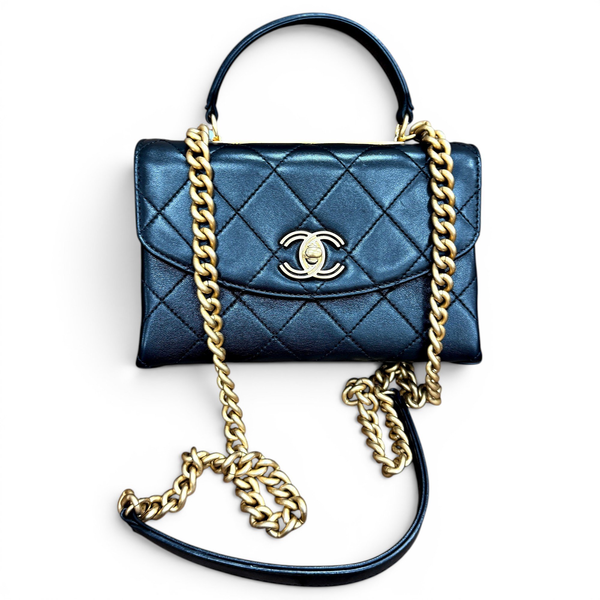 Leather crossbody bag