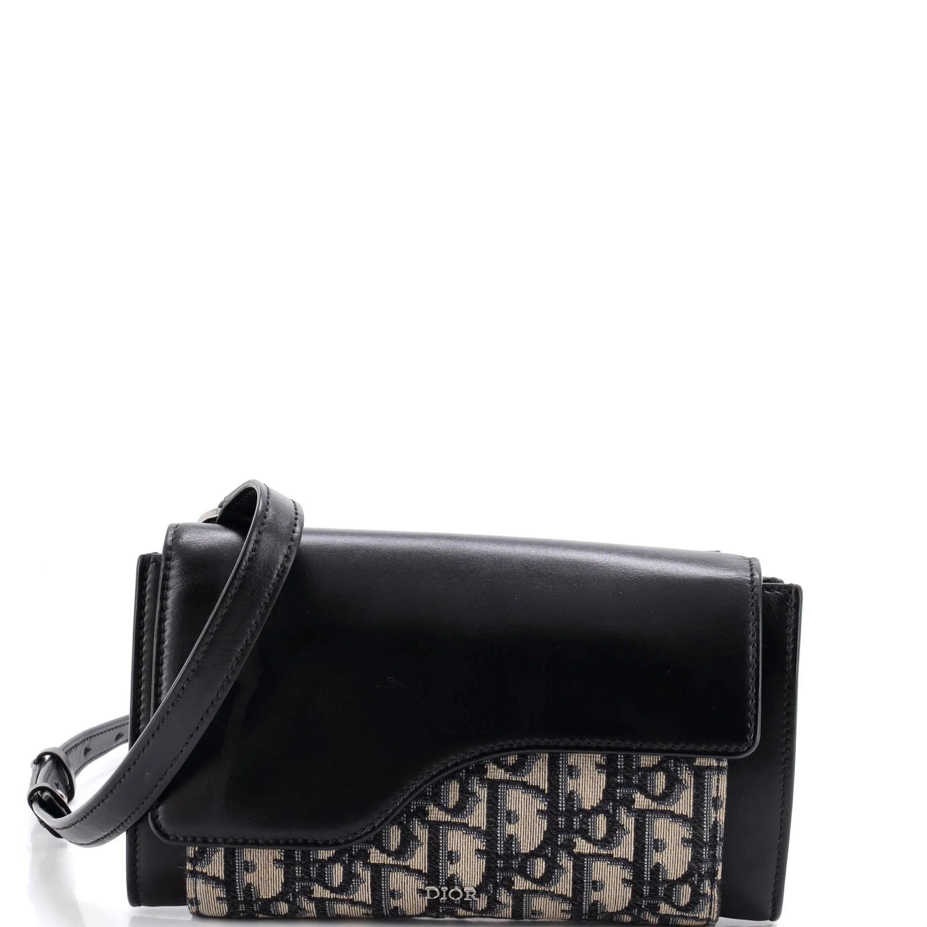 Leather crossbody bag