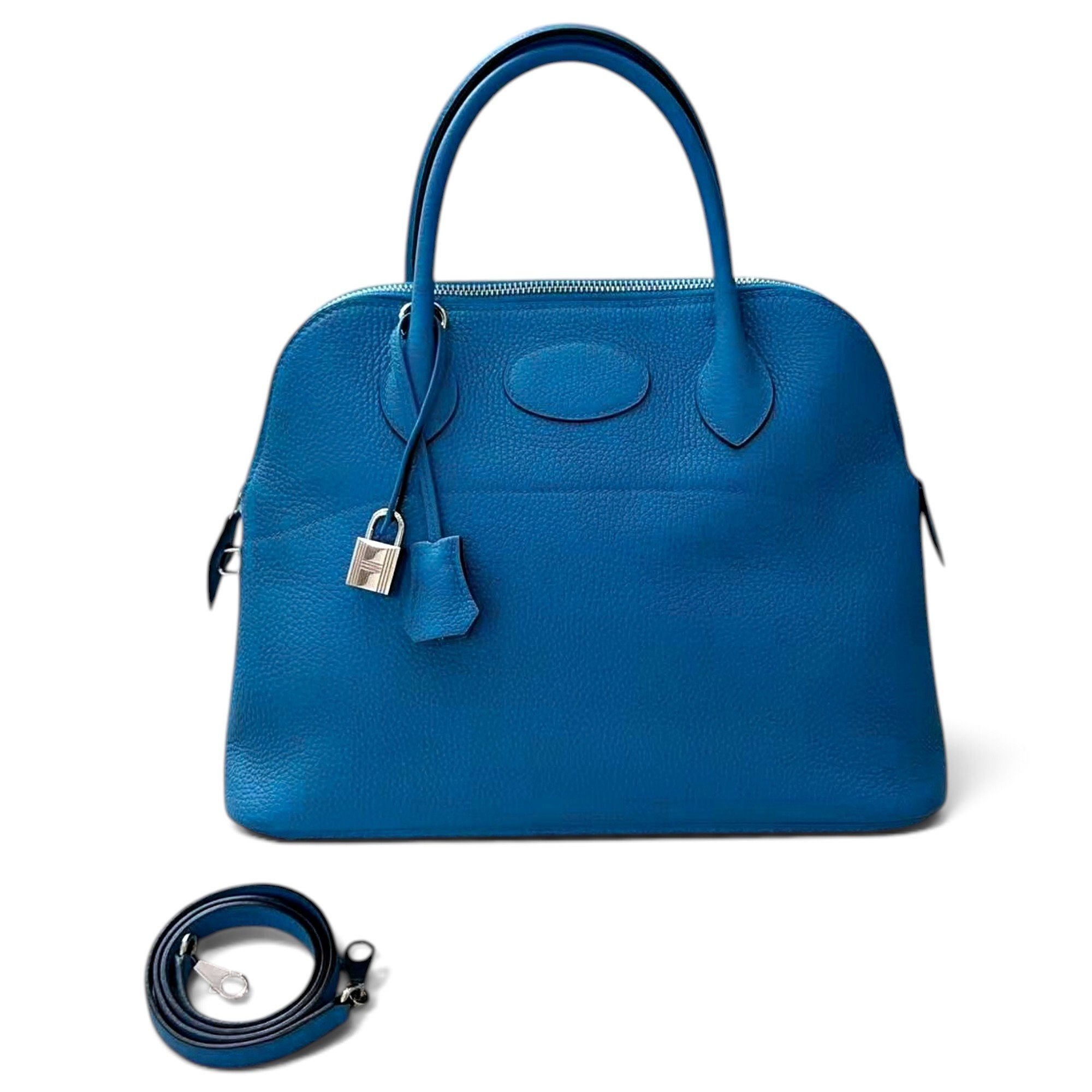 Bolide leather handbag