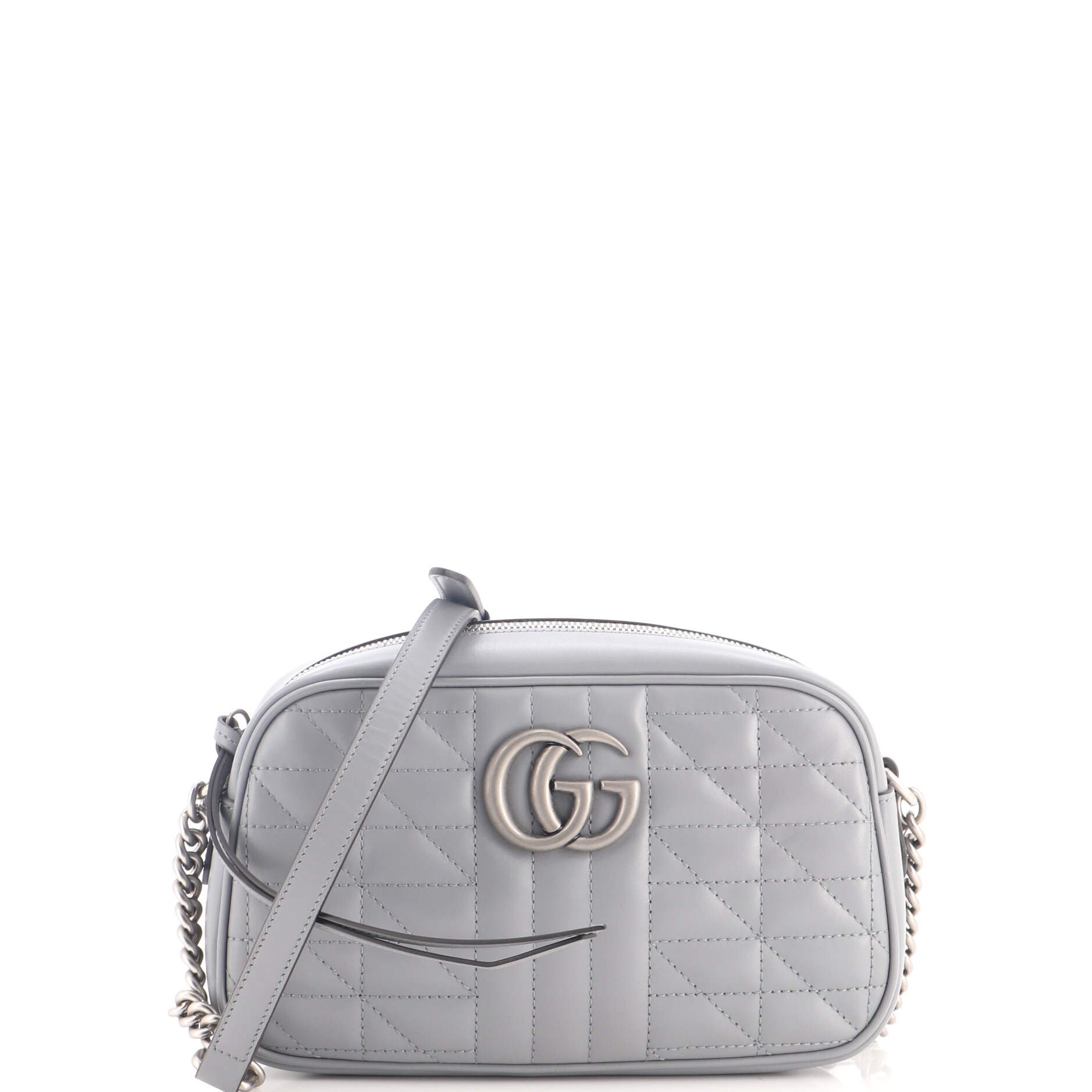 GG Marmont Shoulder Bag Mixed Matelasse Leather Small