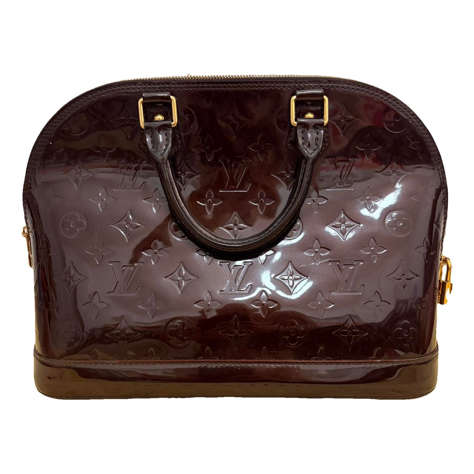 Alma BB patent leather handbag