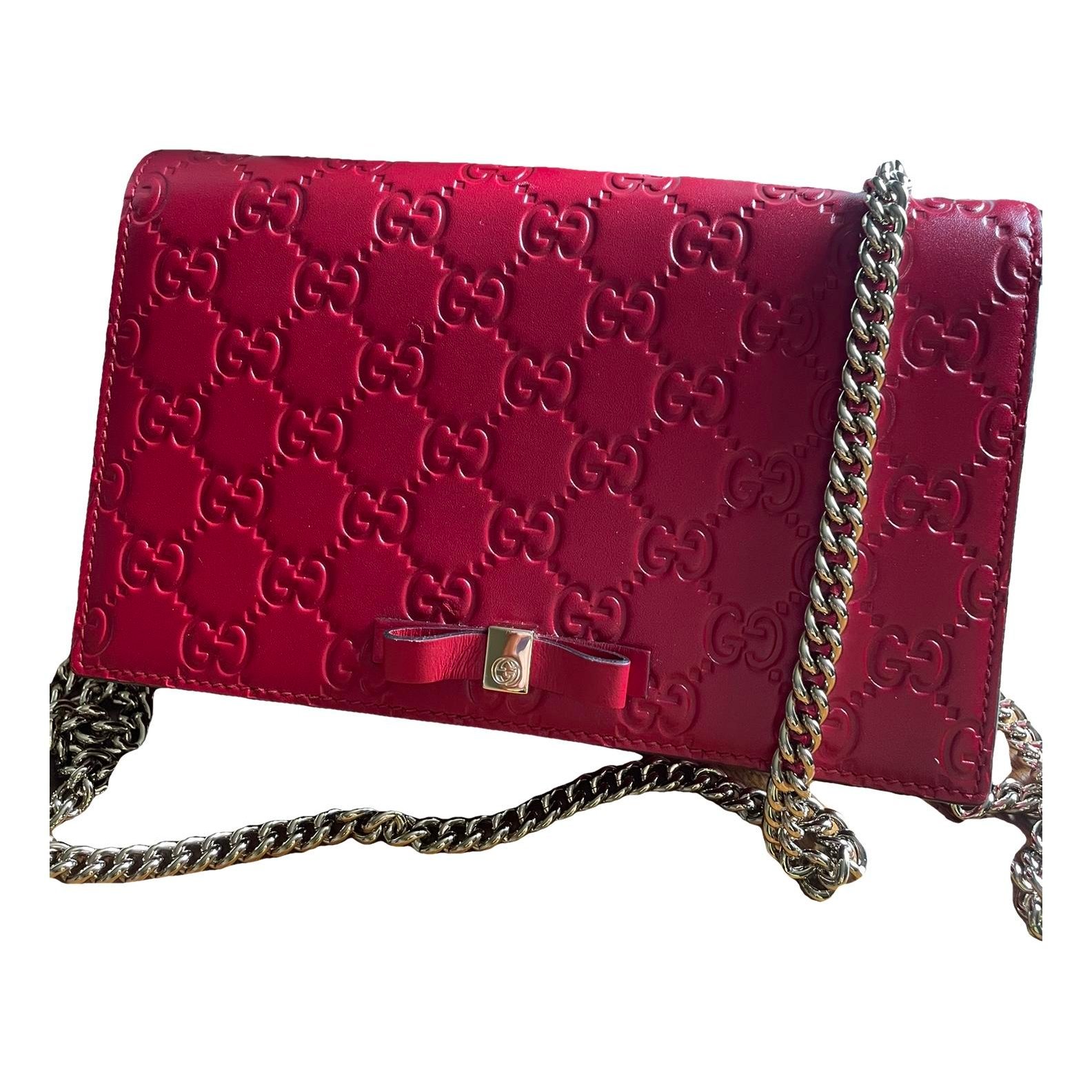 Leather mini bag