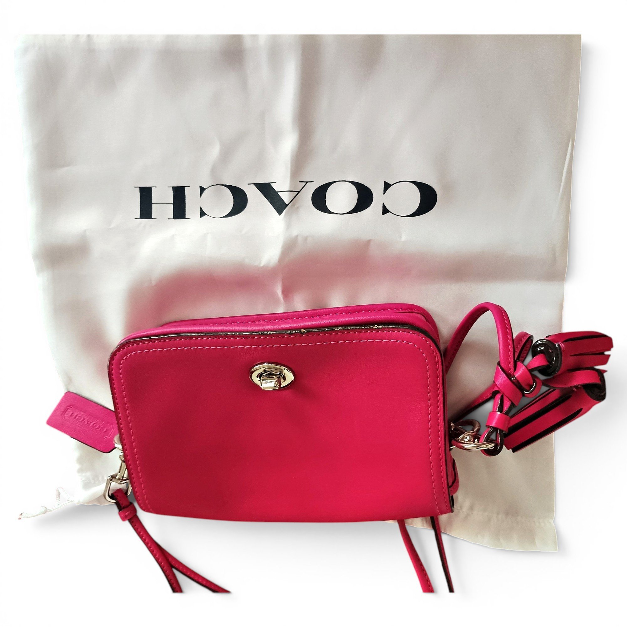 Leather crossbody bag
