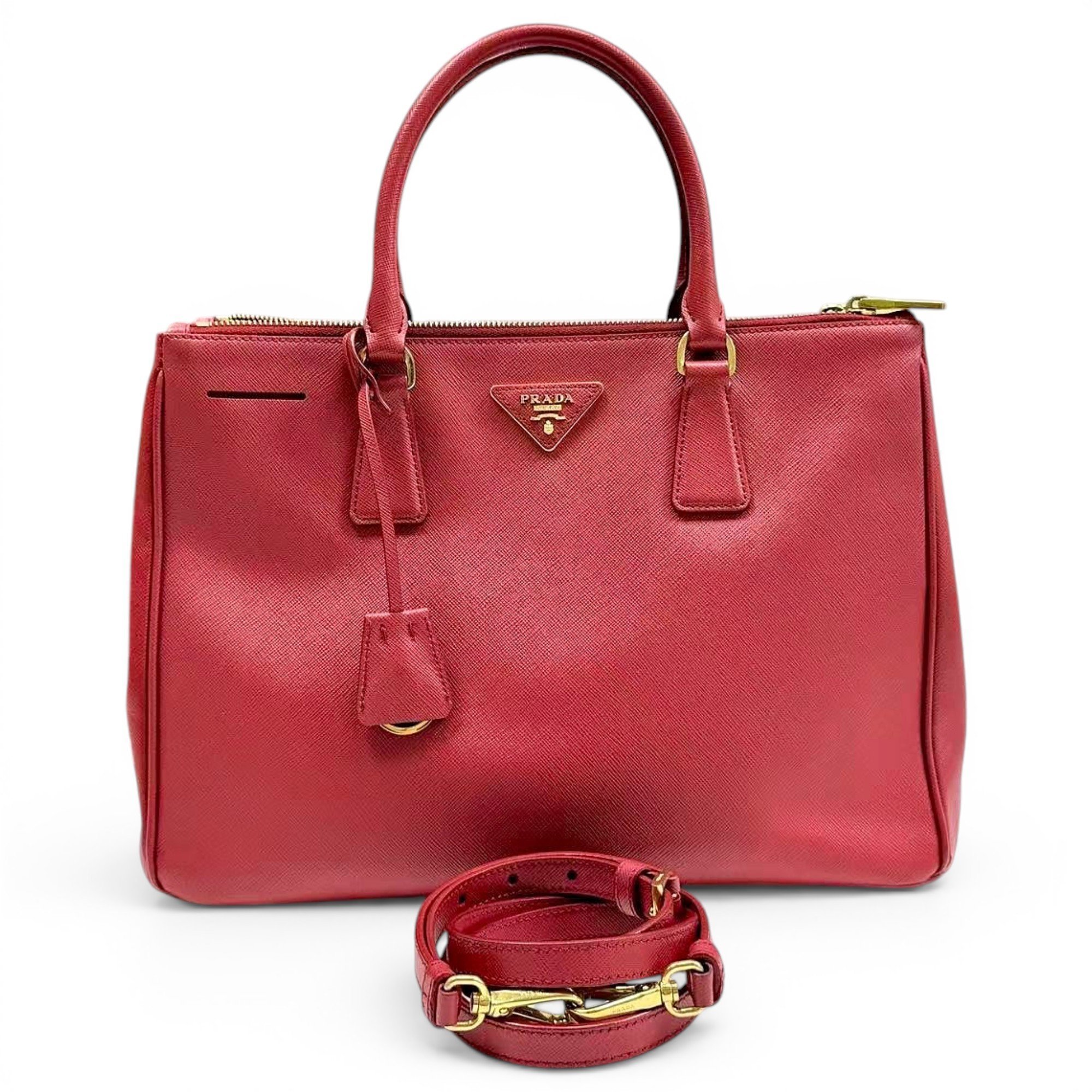 Galleria leather handbag