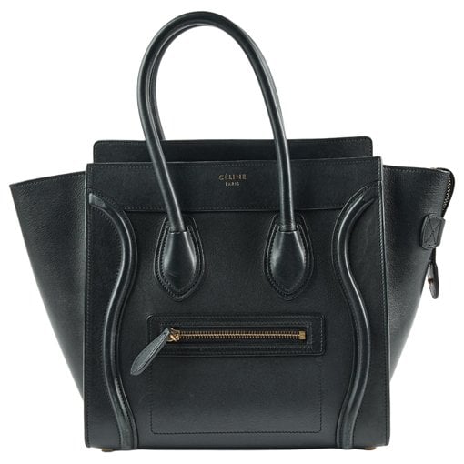 Luggage leather handbag