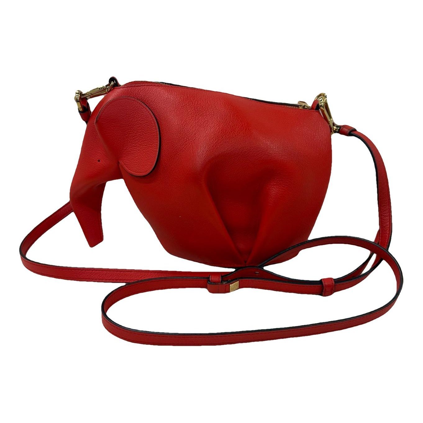 Animals leather handbag