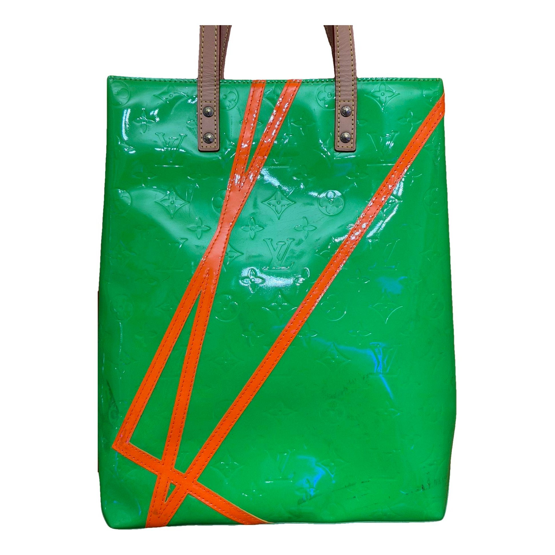 Patent leather bag