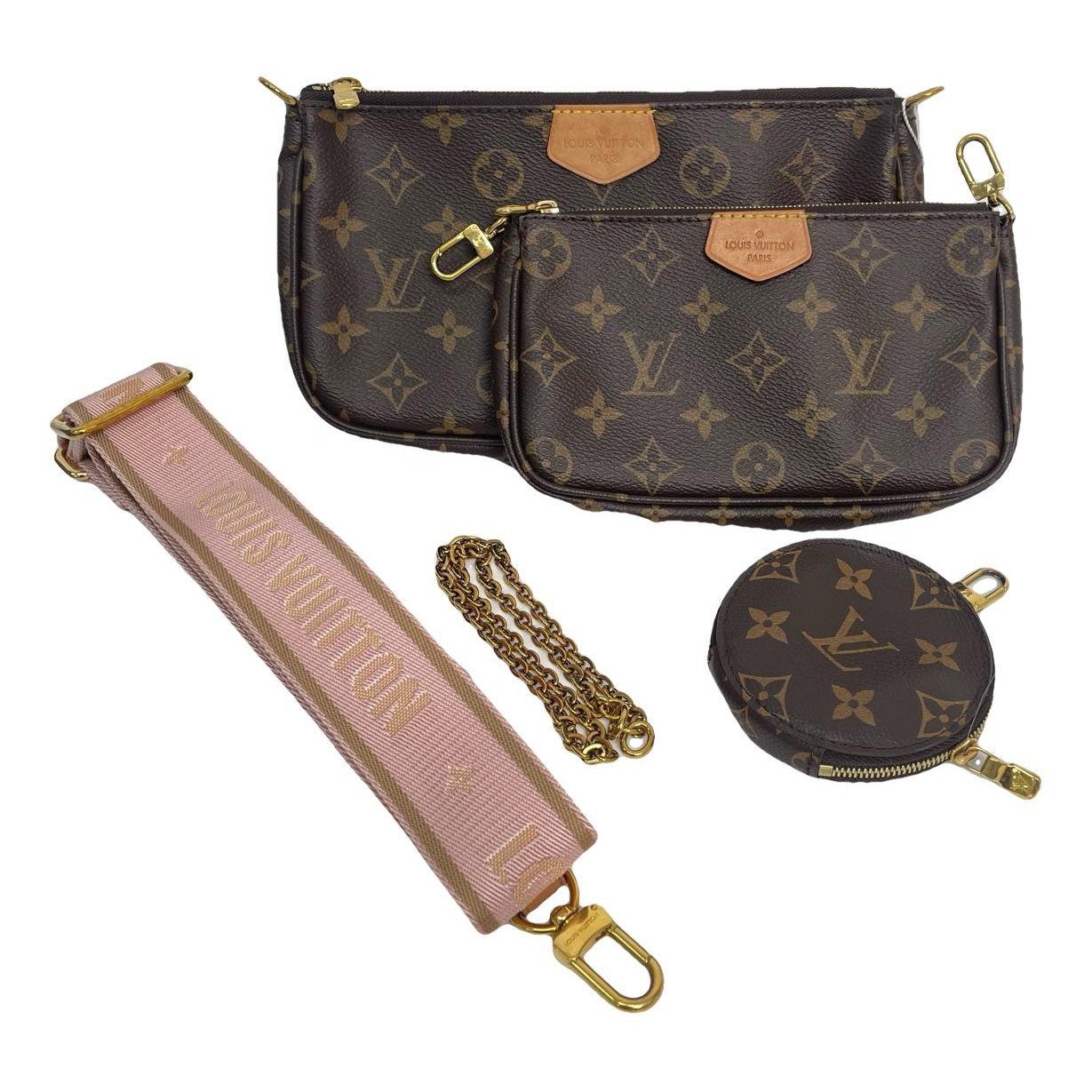 Multi Pochette Accessoires leather handbag