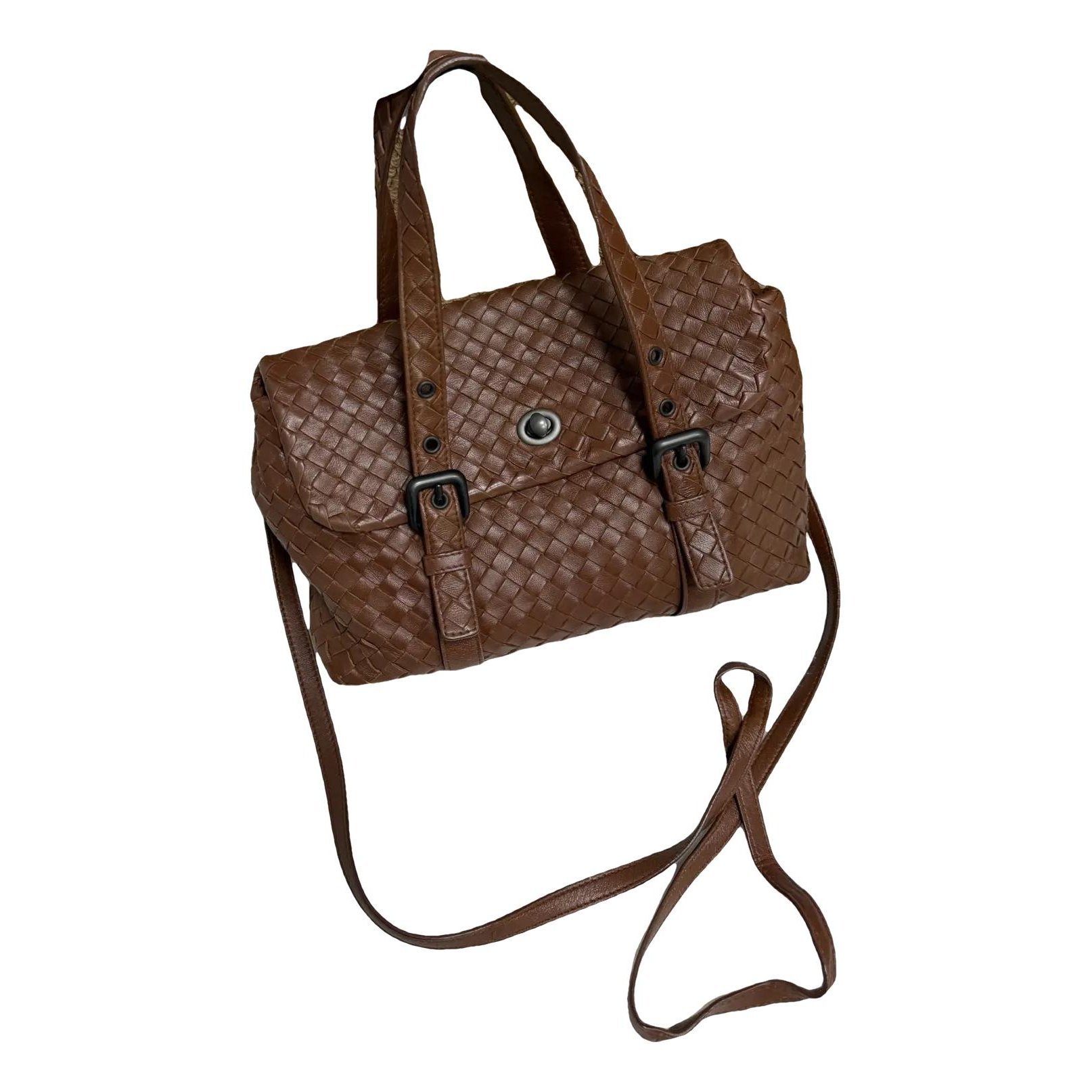 Leather crossbody bag