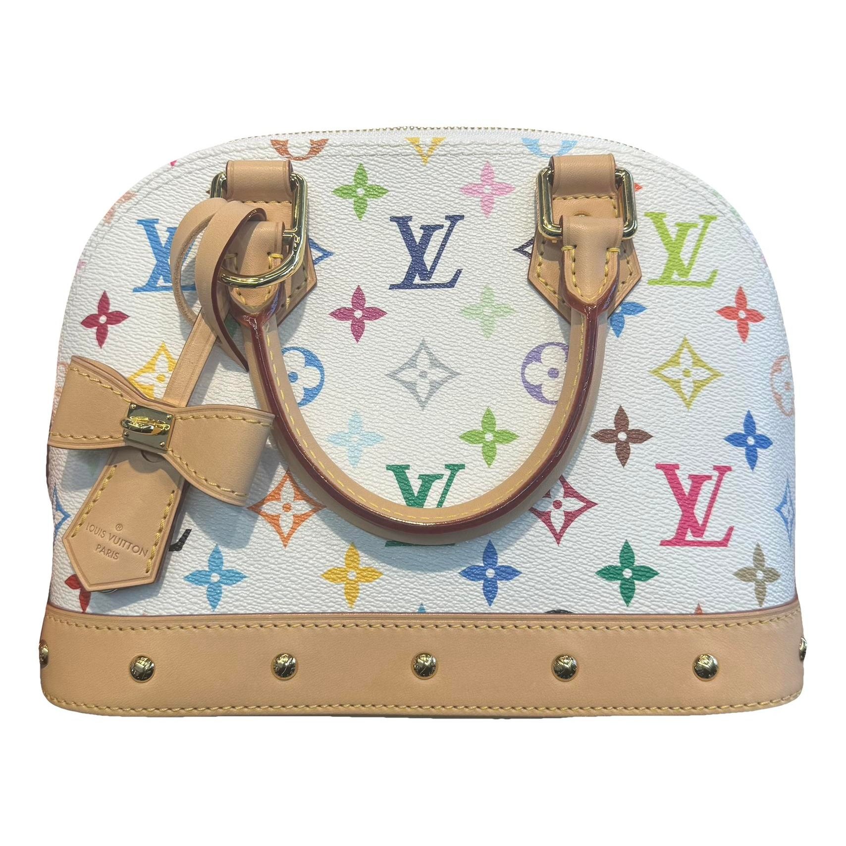 Alma leather handbag