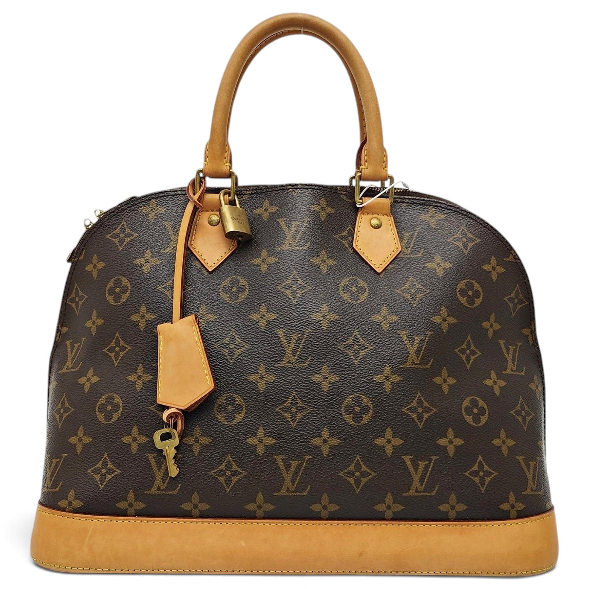 Alma leather handbag