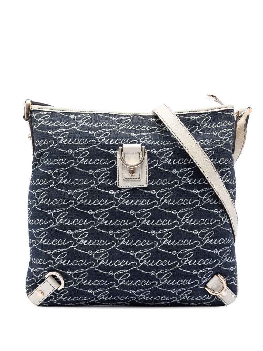 2016-2026 85th Anniversary Denim Abbey D Ring crossbody bag