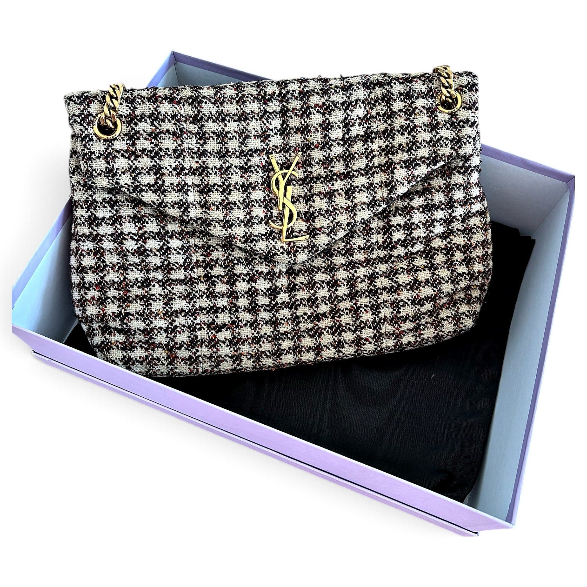 Loulou tweed handbag