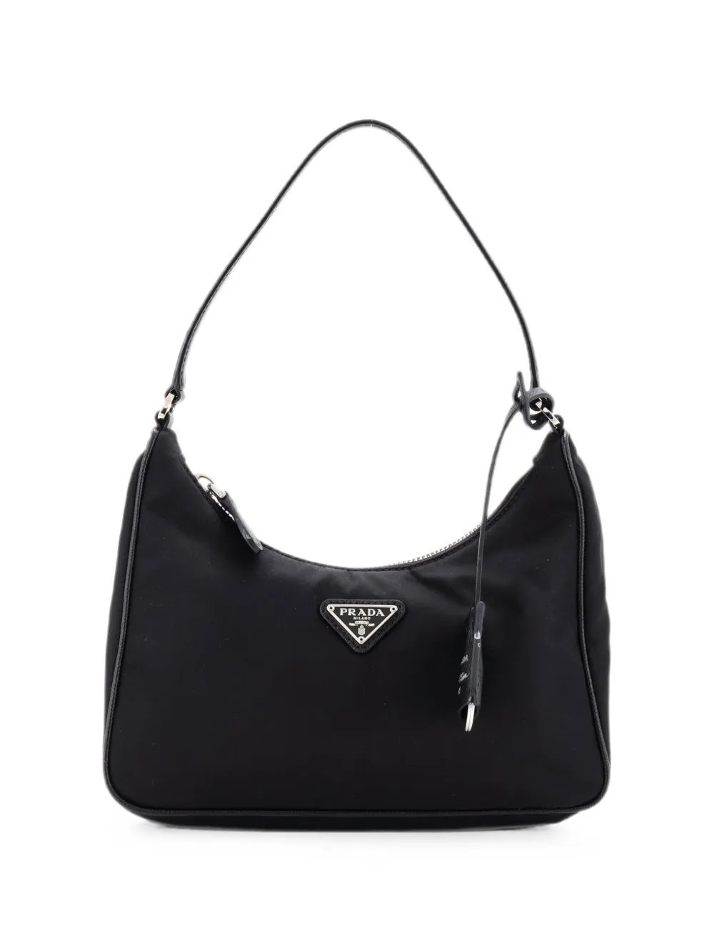 Re-Edition 2005 Tessuto with Saffiano Leather Mini hobo bag
