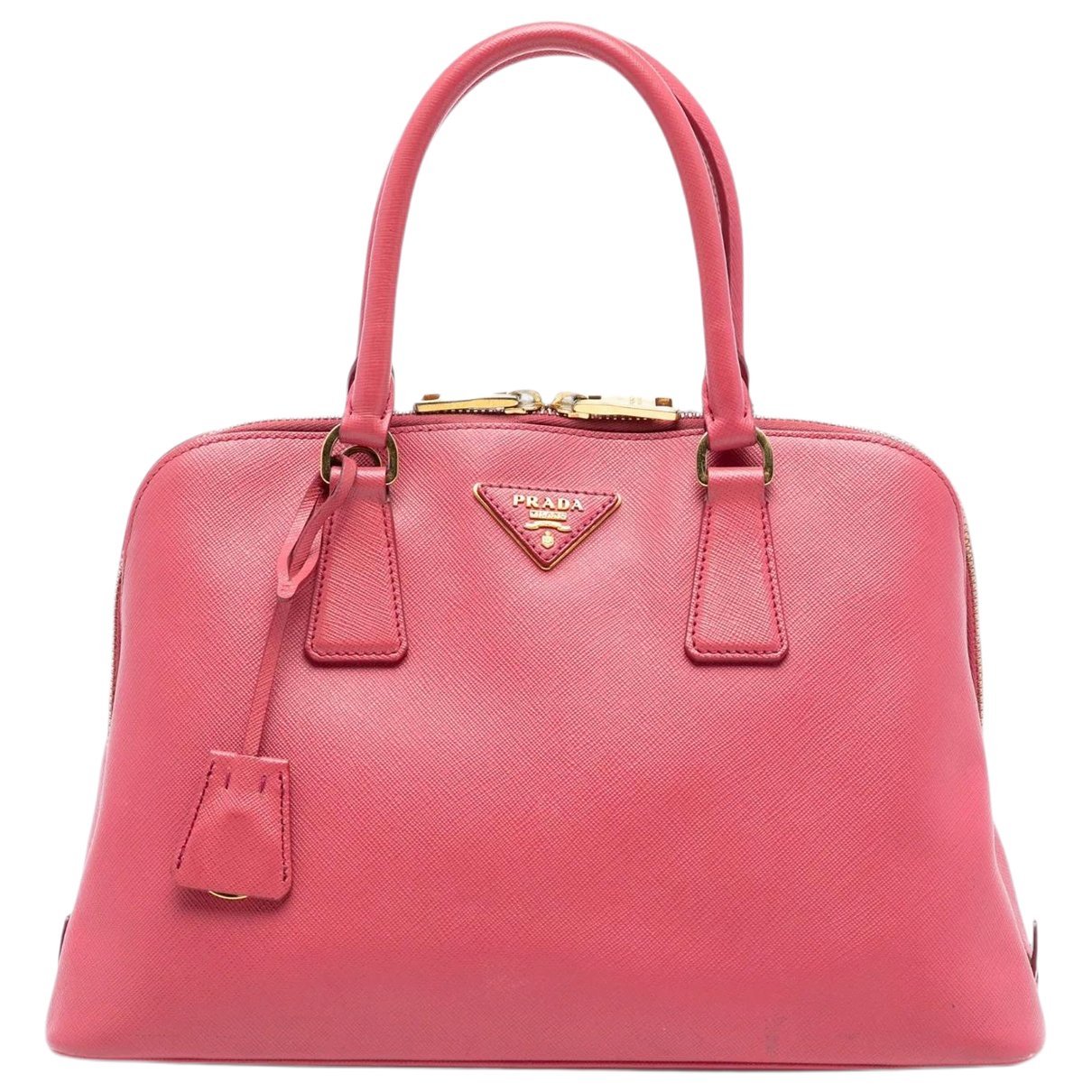 Promenade leather satchel