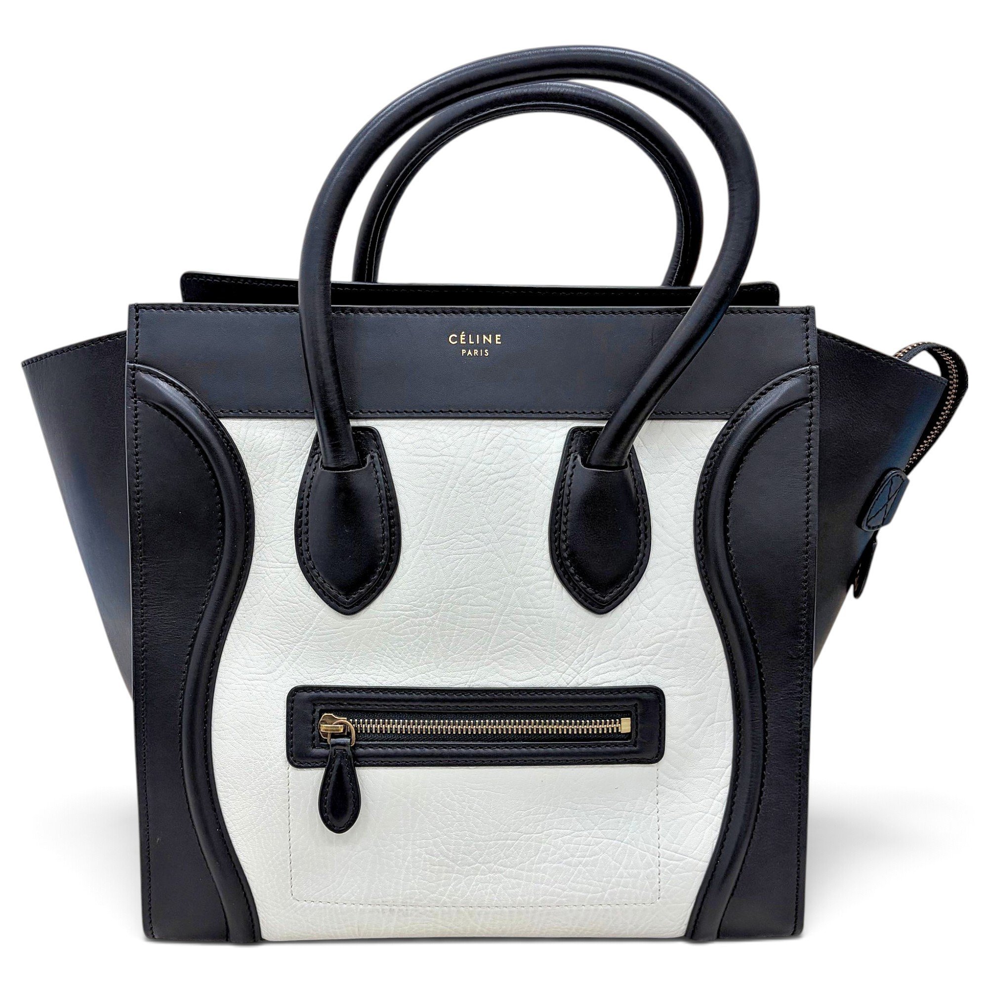 Luggage leather handbag