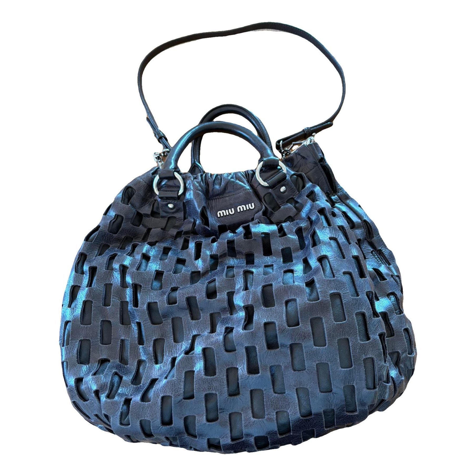 Leather handbag