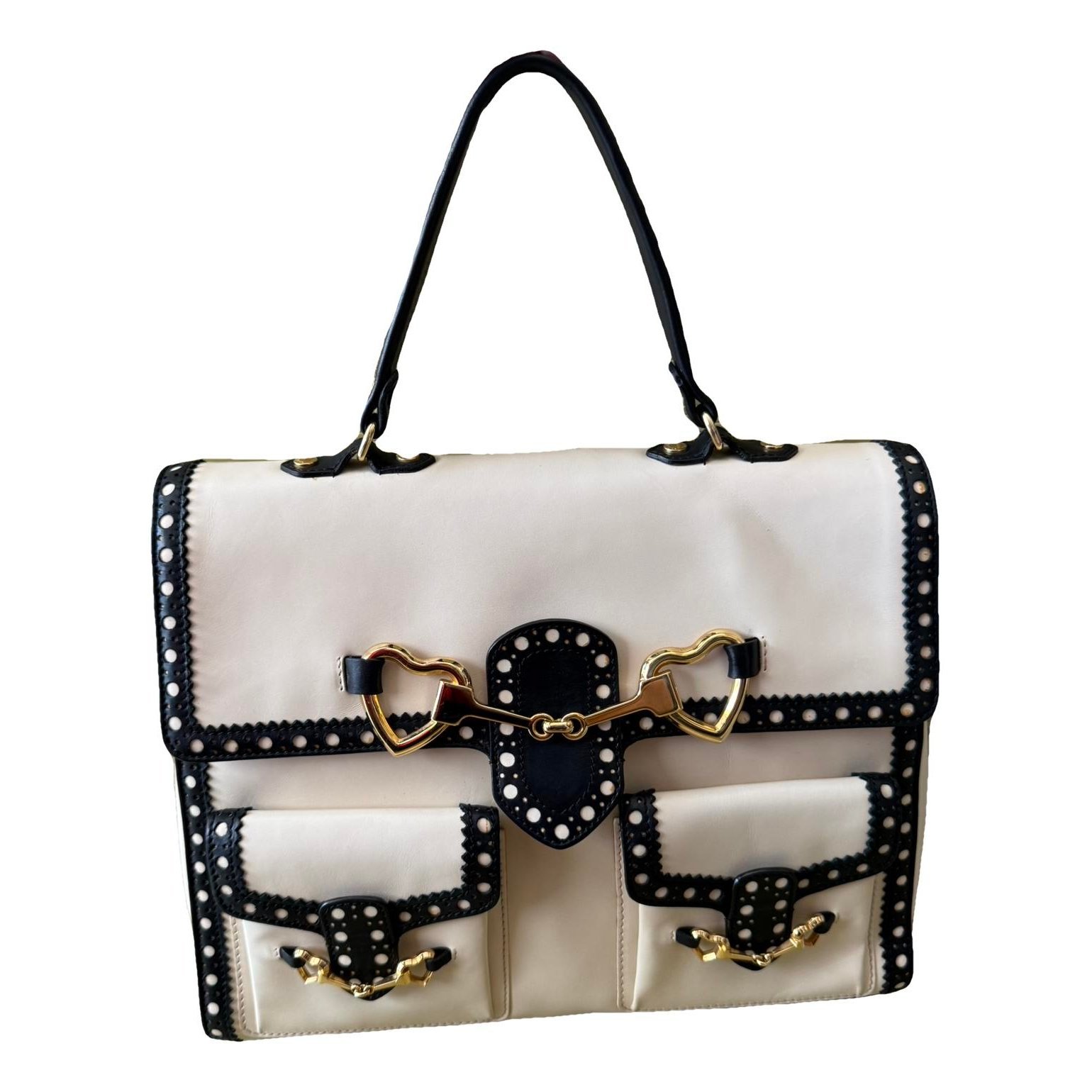 Leather handbag