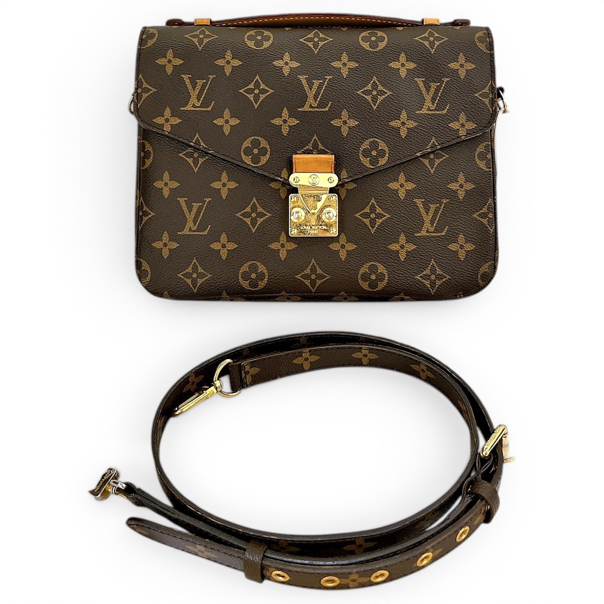 Metis leather handbag