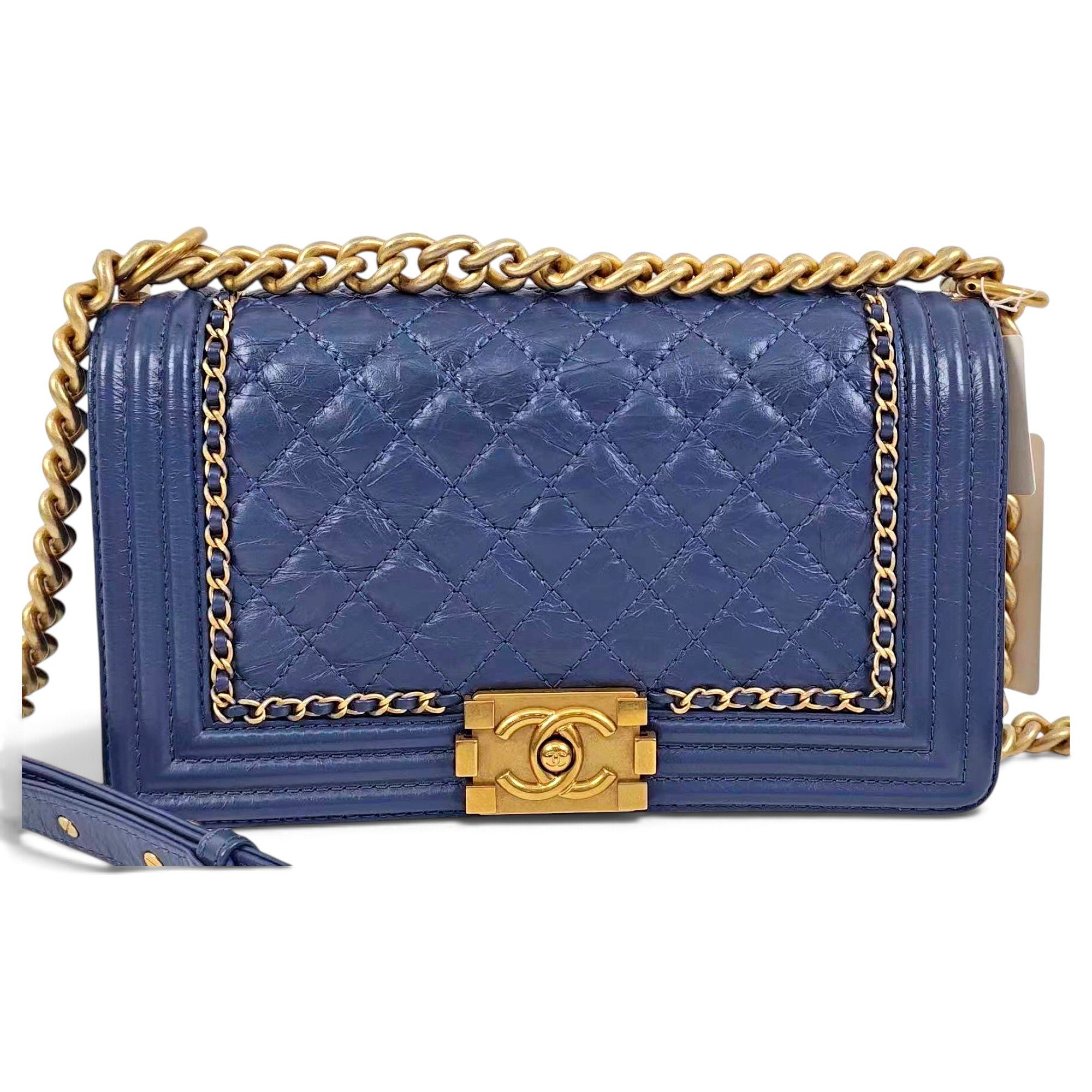 Boy leather handbag