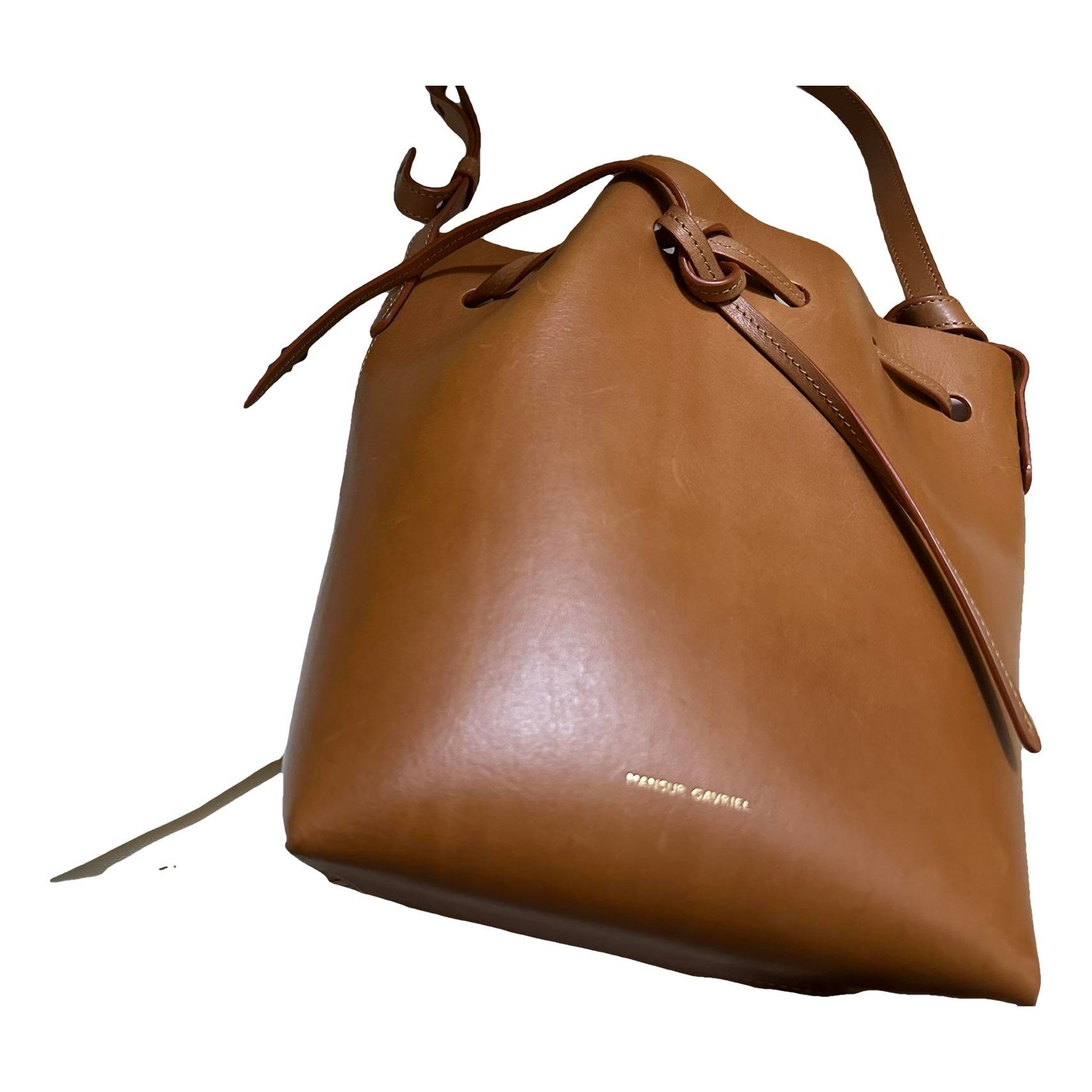 Mansur Gavriel Bucket leather handbag