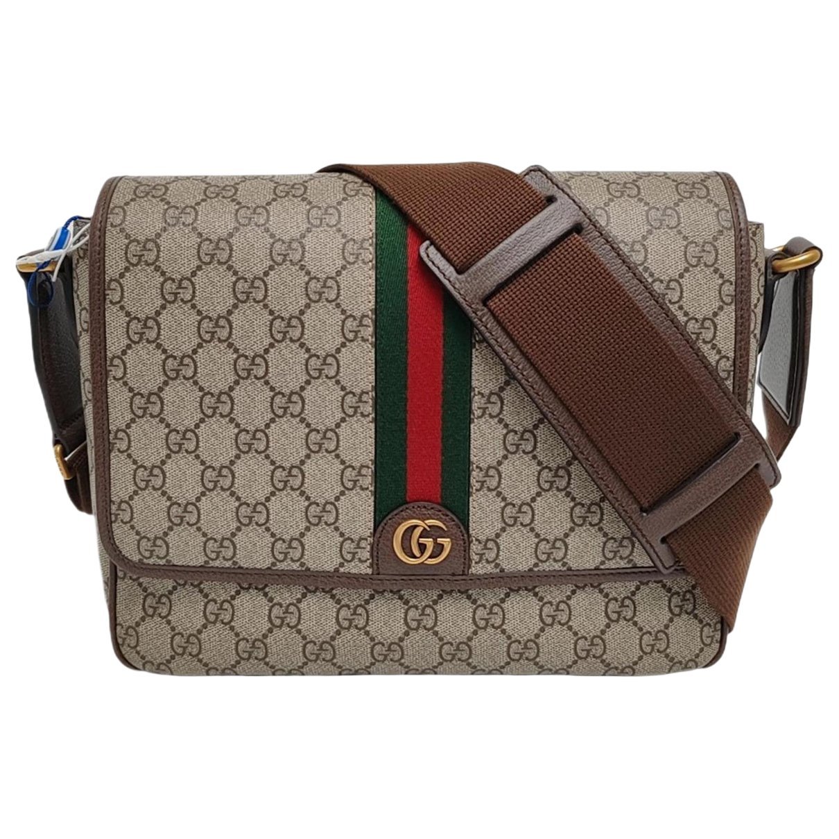 Ophidia leather crossbody bag