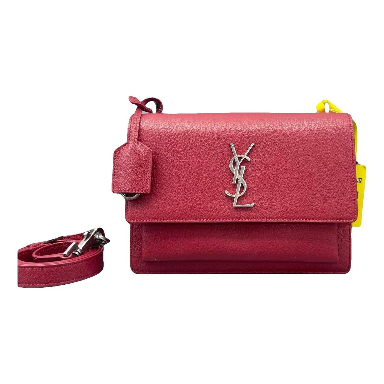 Sunset leather handbag