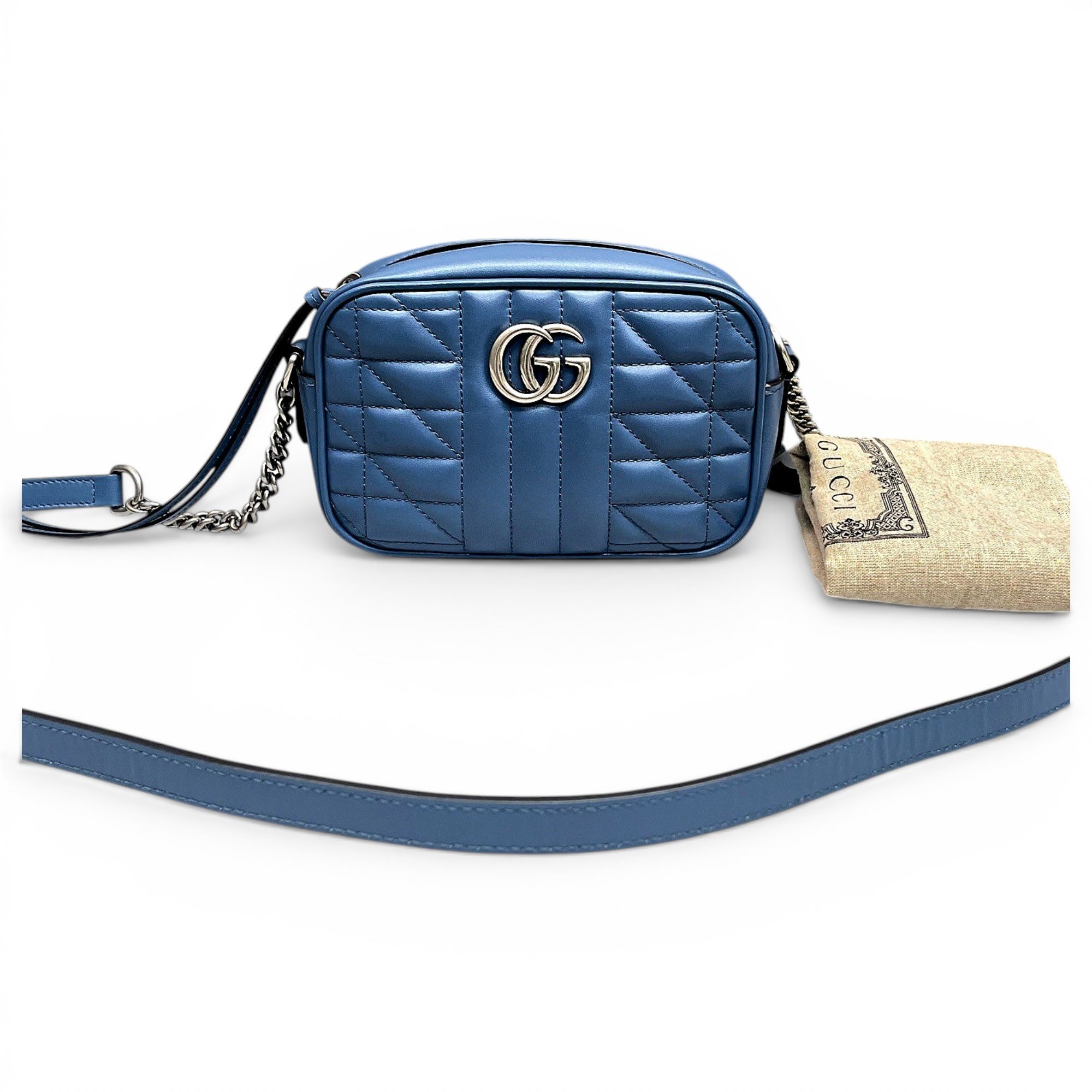 GG Marmont leather crossbody bag