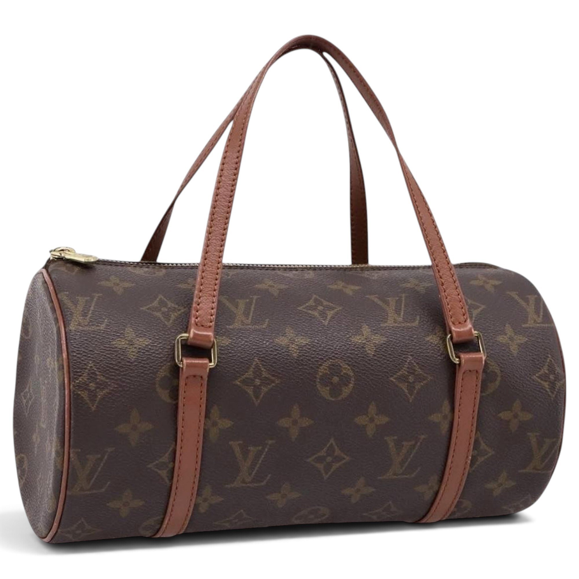 Papillon leather handbag