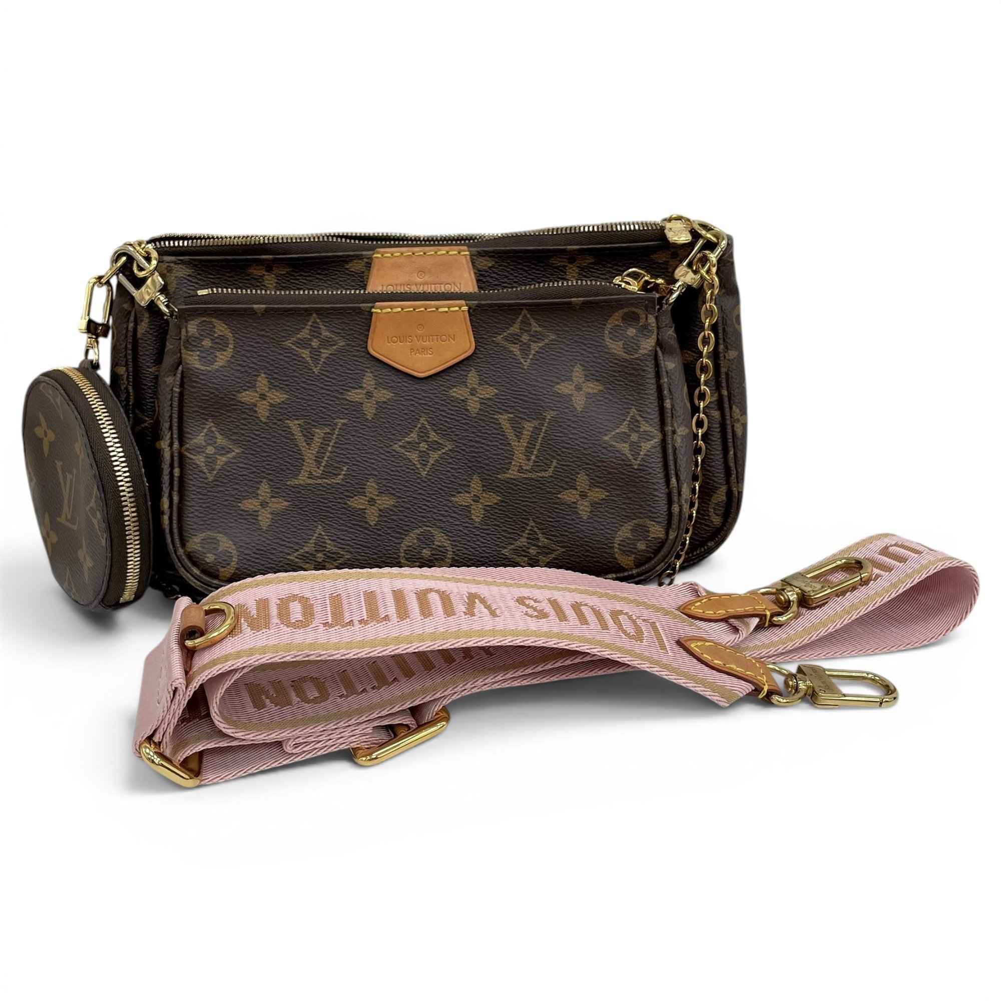 Multi Pochette Accessoires leather handbag