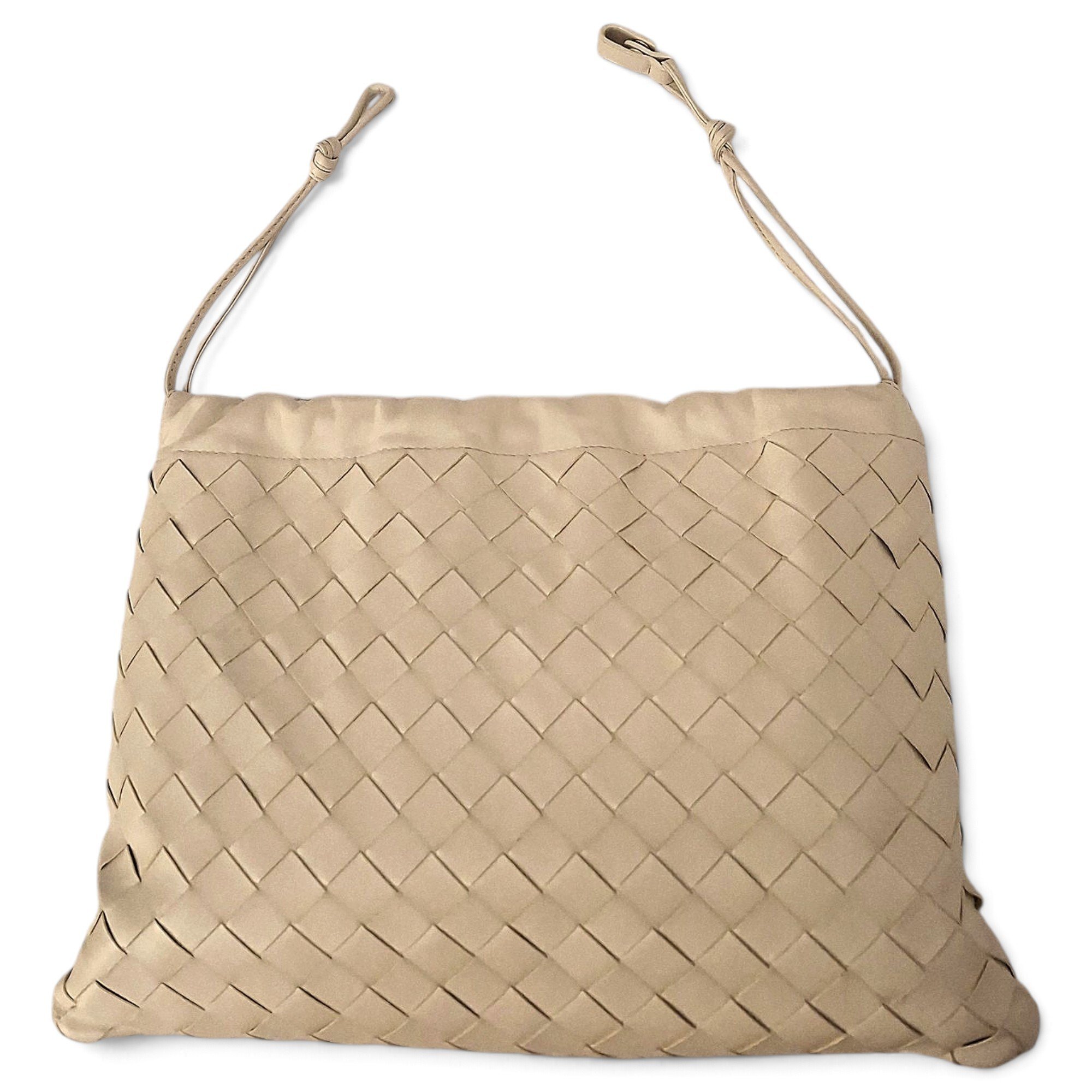 Dustbag leather handbag