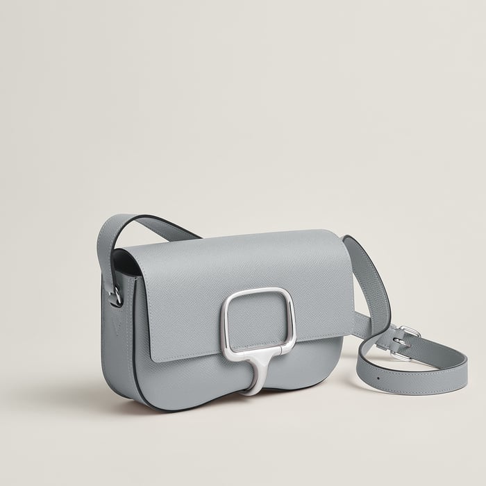 Gris Pantin Hermès Della Cavalleria Elan Bag